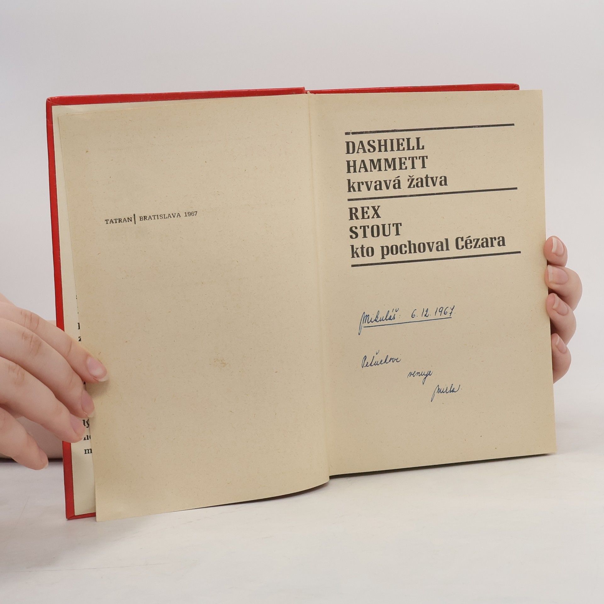 Dashiell Hammett Krvavá žatva. Kto pochoval Cézara