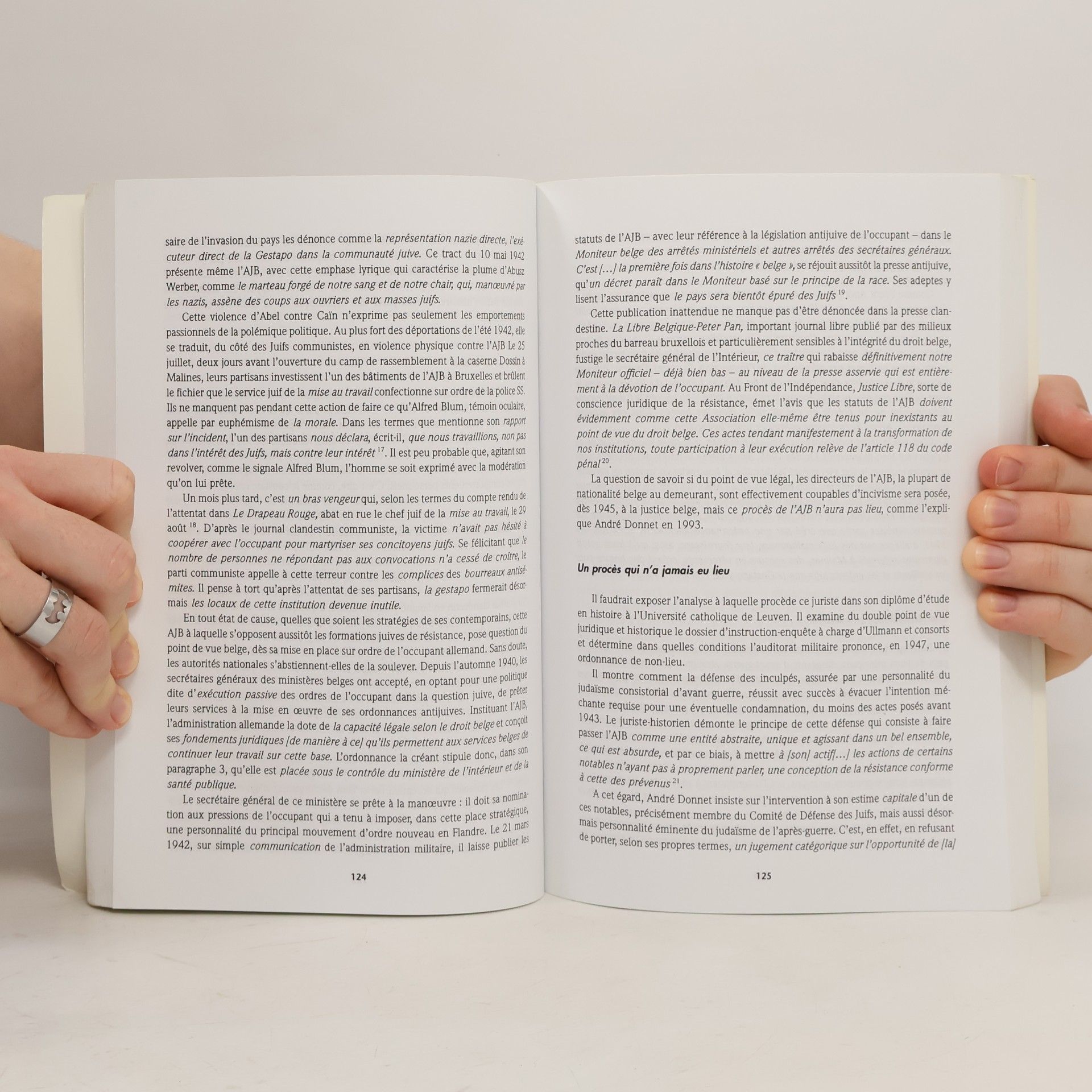 Maxime Steinberg Un pays occupé et ses juifs