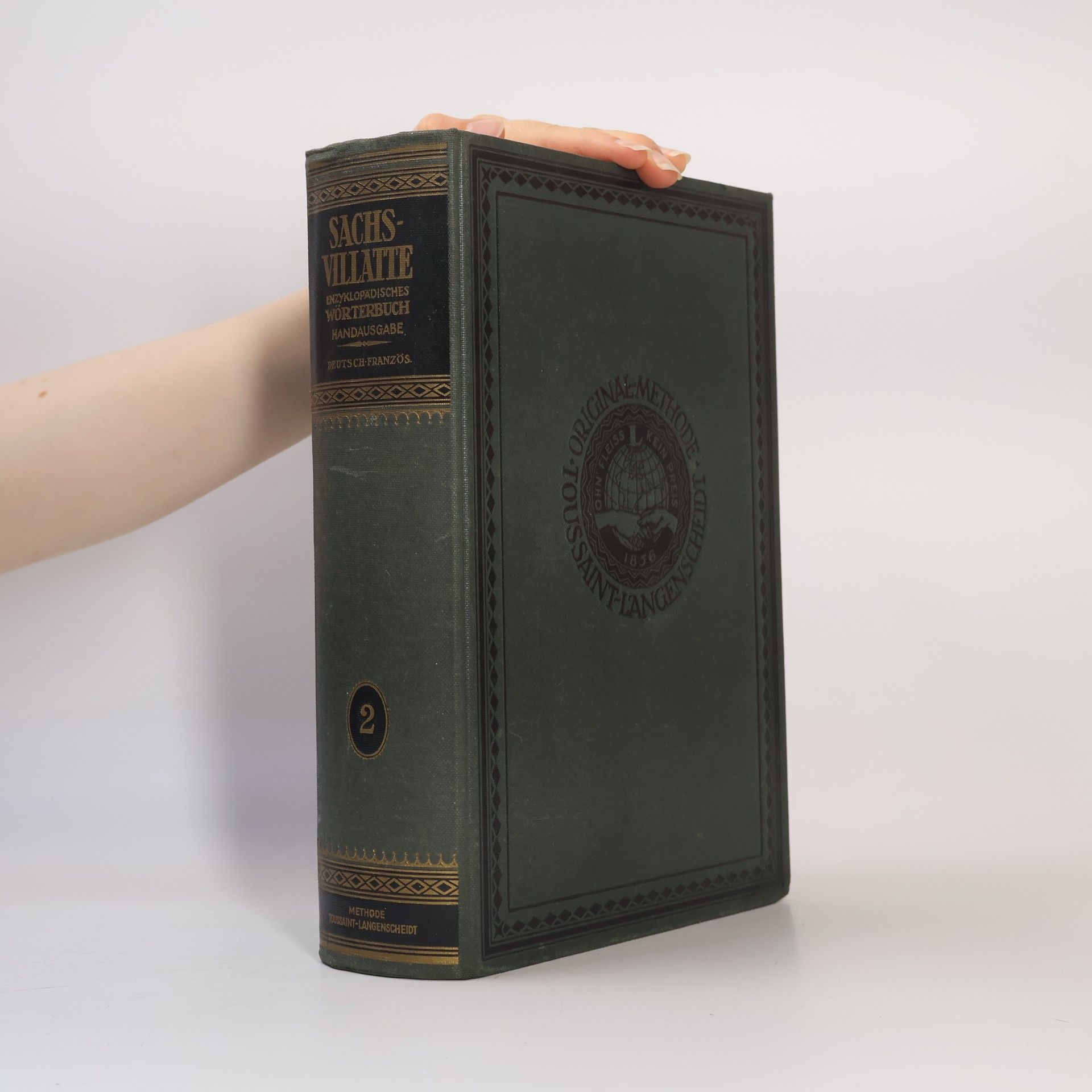 Kolektiv autorů Sachs-Villatte Enzyklopädisches Wörterbuch Handausgabe Deutsch-Französisch 2