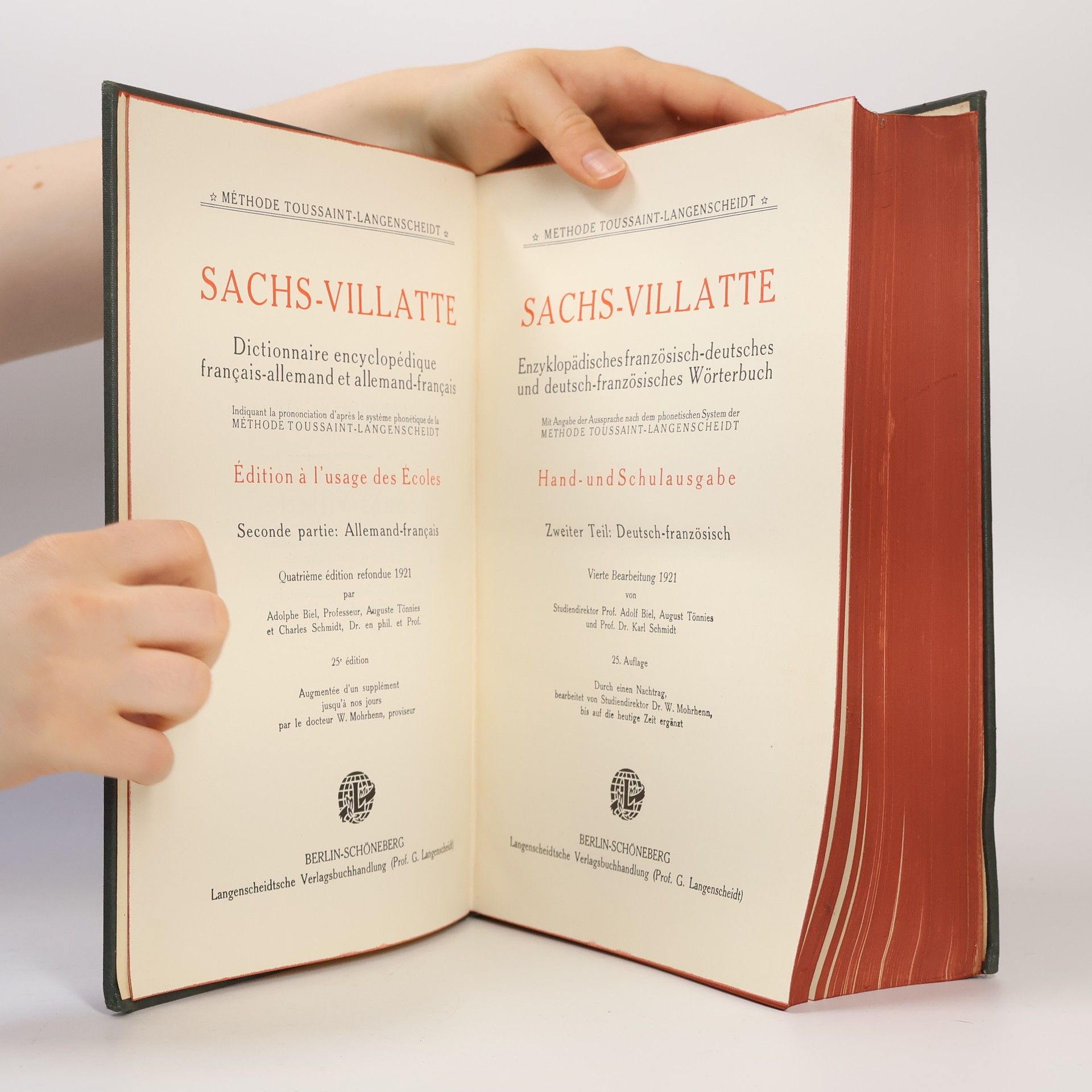 Kolektiv autorů Sachs-Villatte Enzyklopädisches Wörterbuch Handausgabe Deutsch-Französisch 2