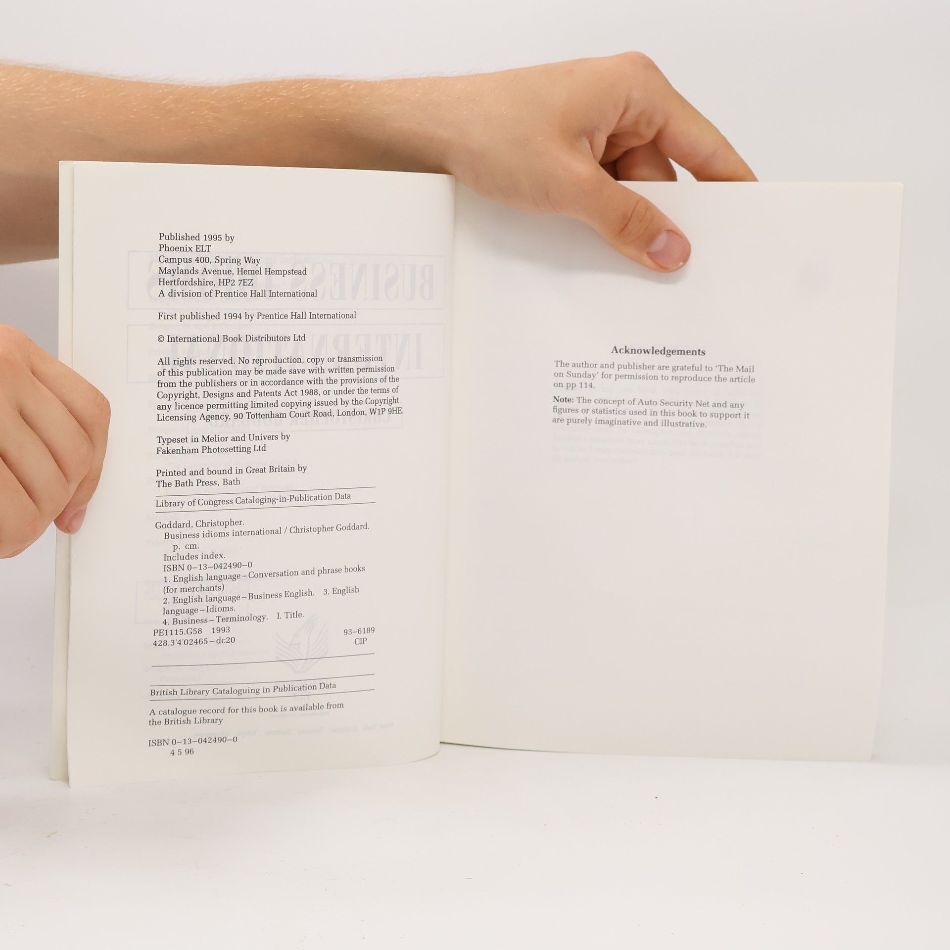 Christopher Goddard Business Idioms International