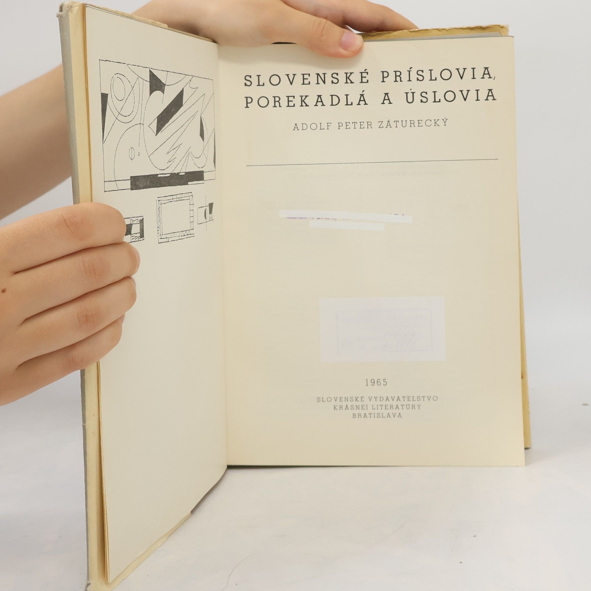 Adolf P. Záturecký Slovenská přísloví, pořekadla a úsloví