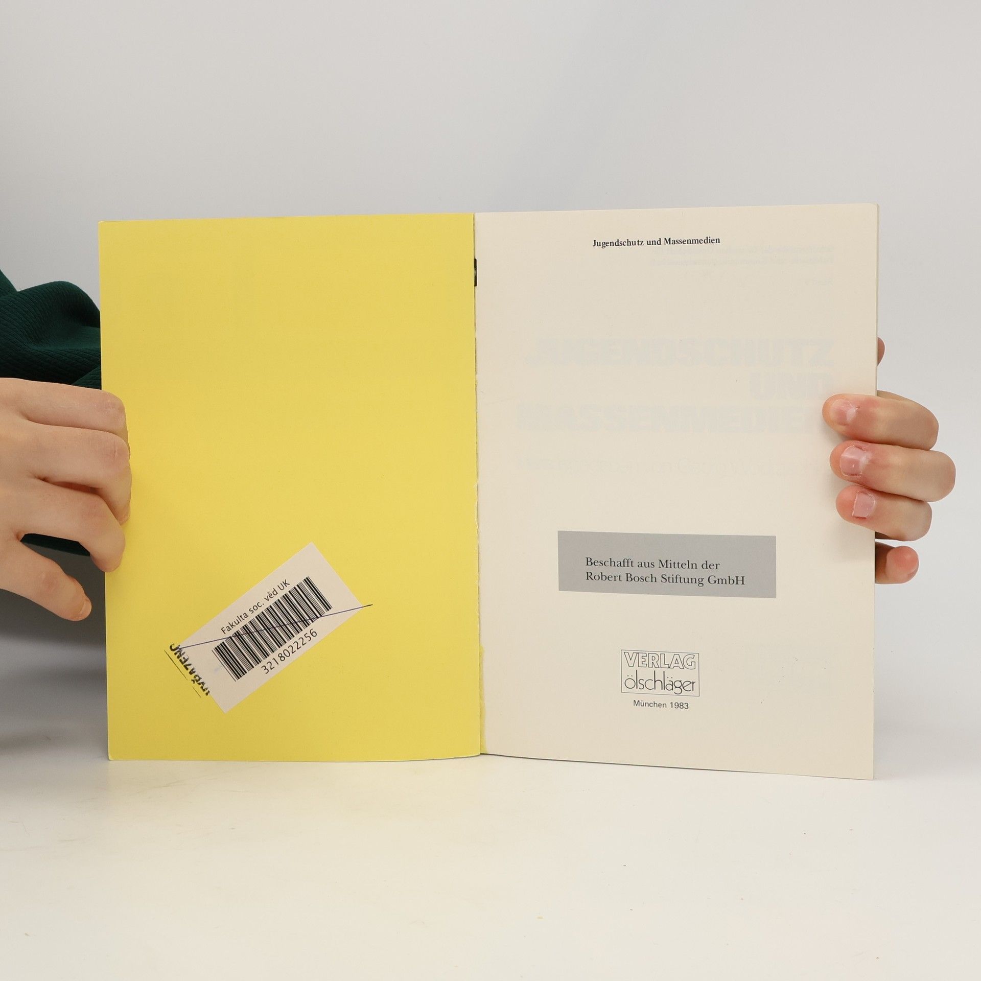 Georg Wodraschke Schriftenreihe der Deutschen Gesellschaft für Publizistik- und Kommunikationswissenschaft - 9: Jugendschutz und Massenmedien