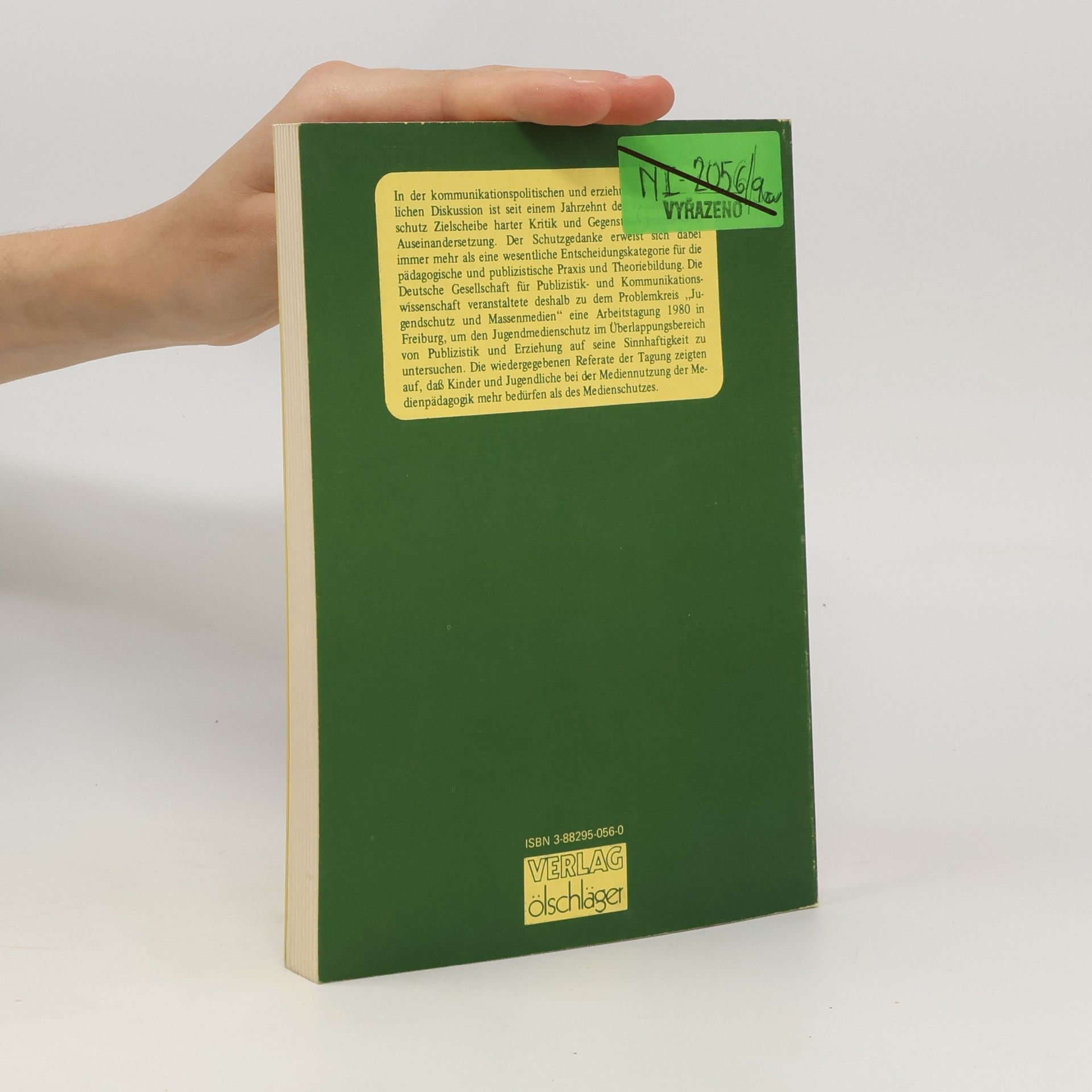 Georg Wodraschke Schriftenreihe der Deutschen Gesellschaft für Publizistik- und Kommunikationswissenschaft - 9: Jugendschutz und Massenmedien