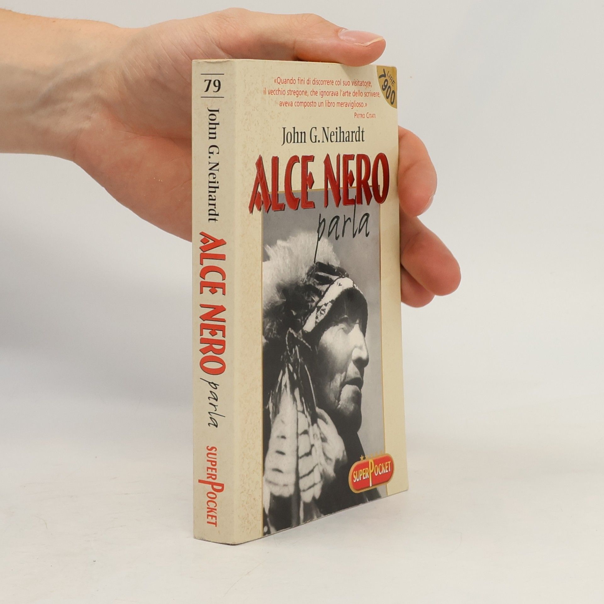 John G. Neihardt Alce Nero parla