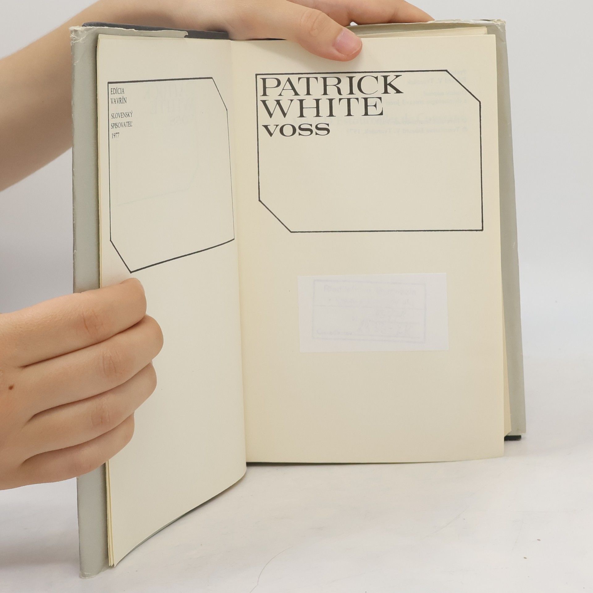 Patrick White Voss