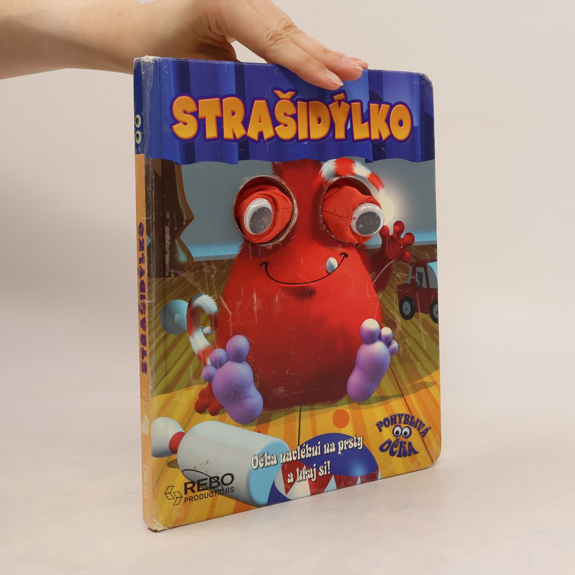 David Dunstan Strašidýlko : očka navlékni na prsty a hraj si!