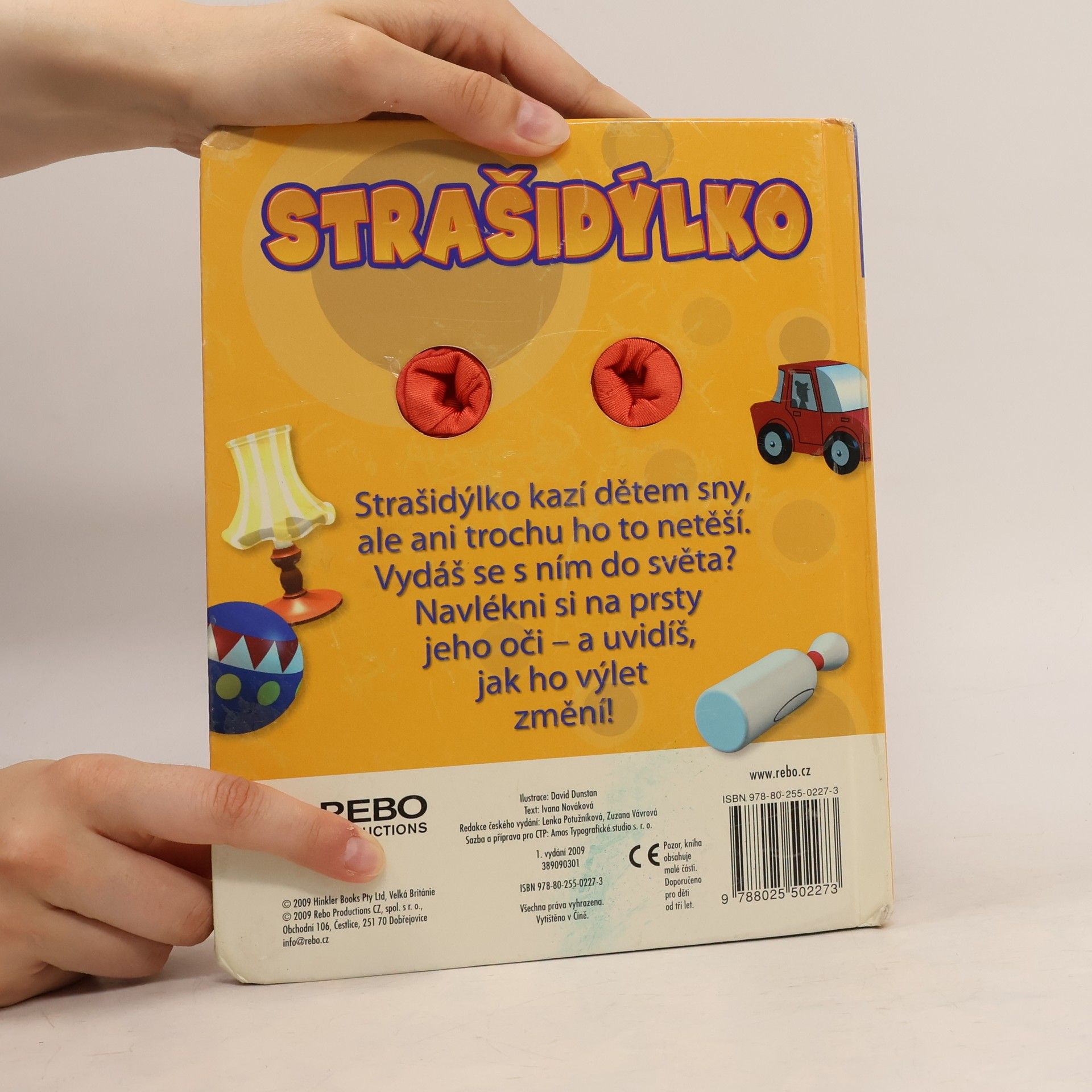 David Dunstan Strašidýlko : očka navlékni na prsty a hraj si!
