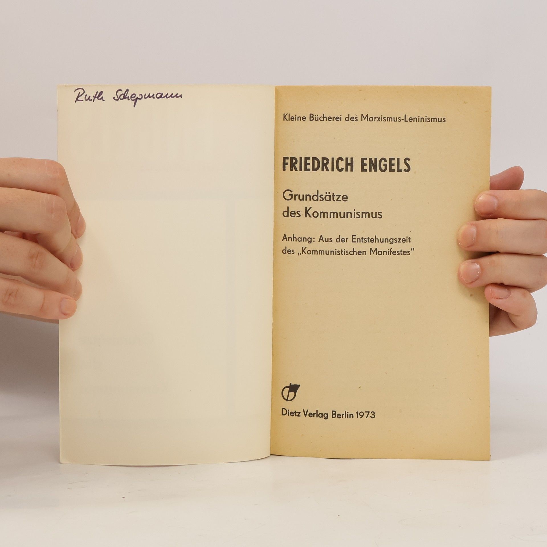 Friedrich Engels Grundsätze des Kommunismus