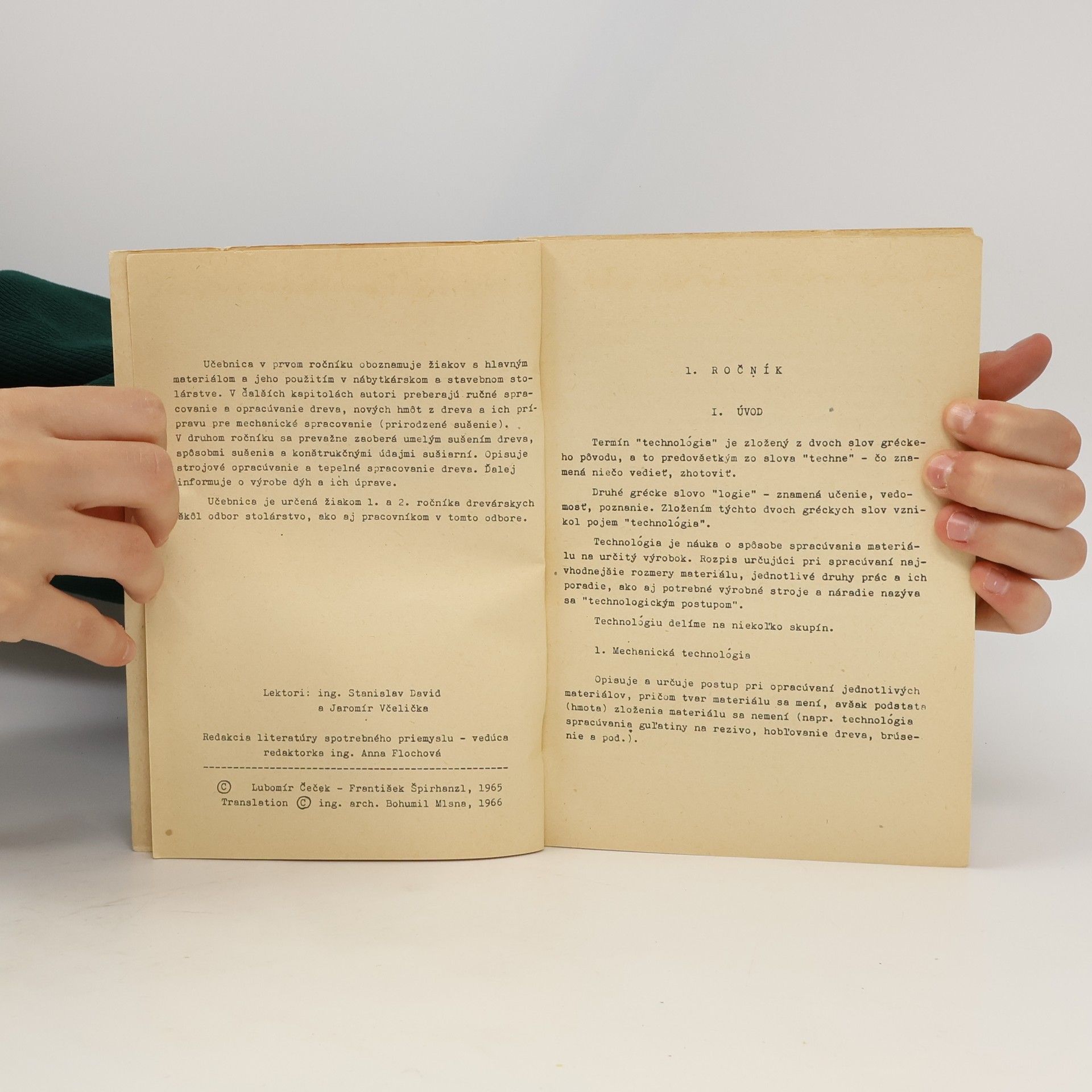 L. Čeček Technológia