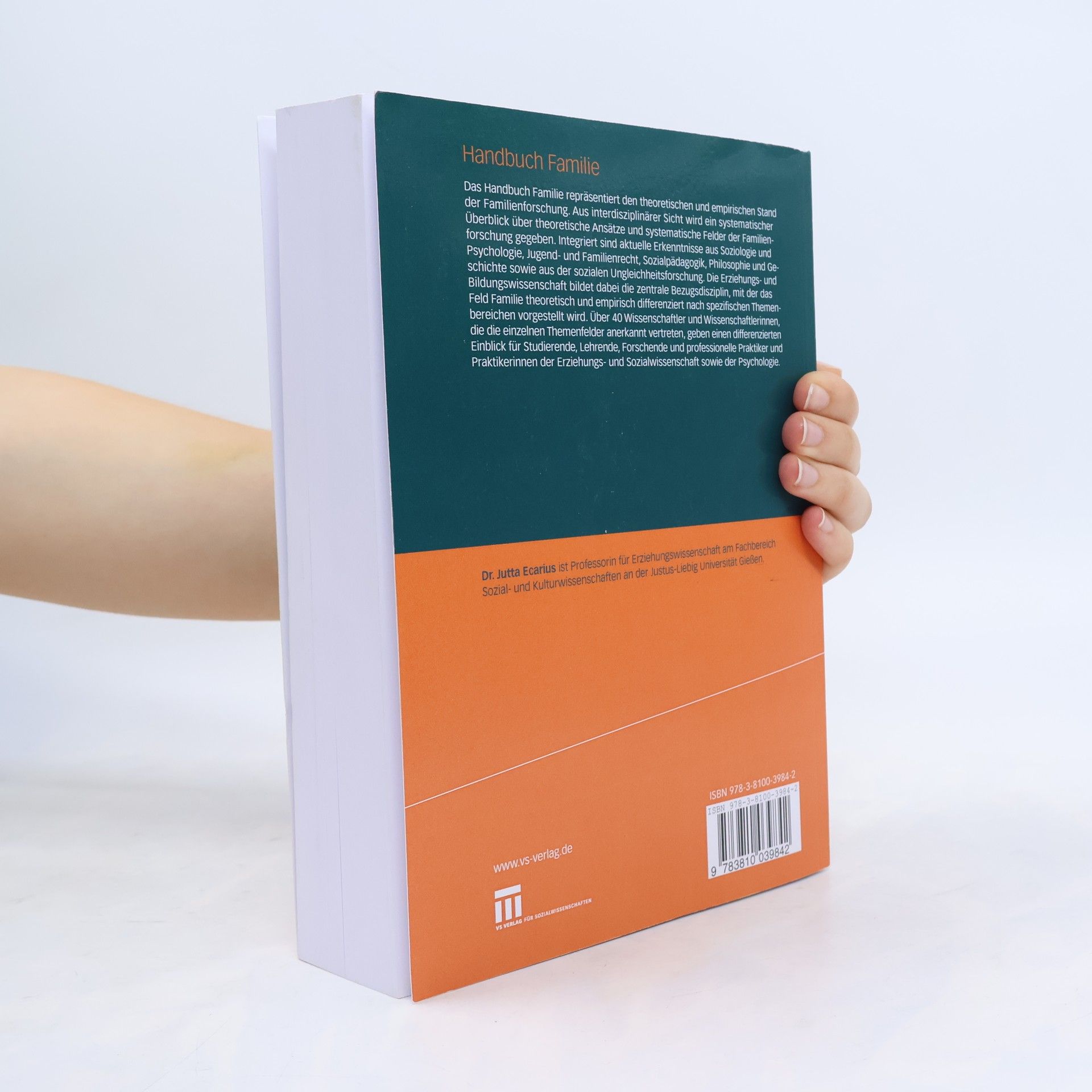 Jutta Ecarius Handbuch Familie