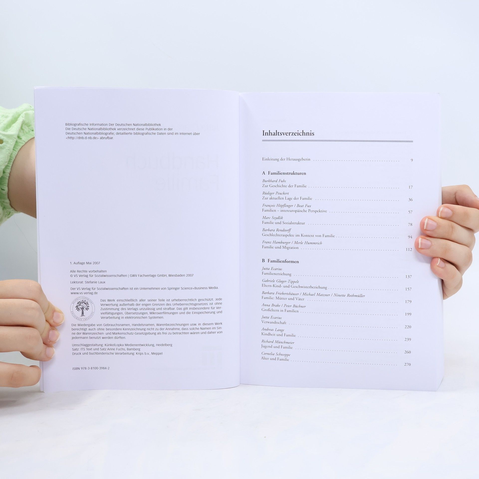 Jutta Ecarius Handbuch Familie