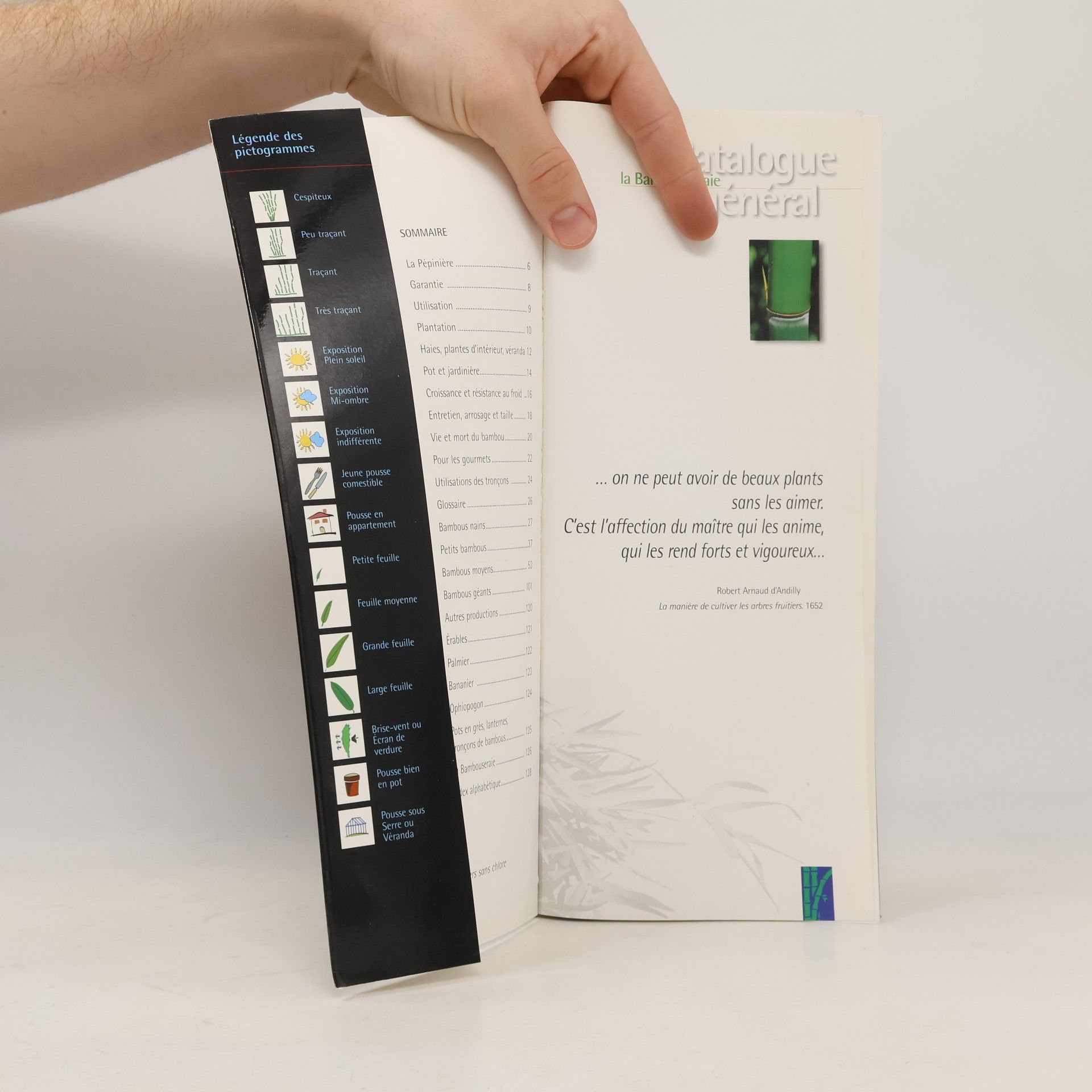 Collectif d'auteurs Pépinières de la Bambouseraie. Catalogue général