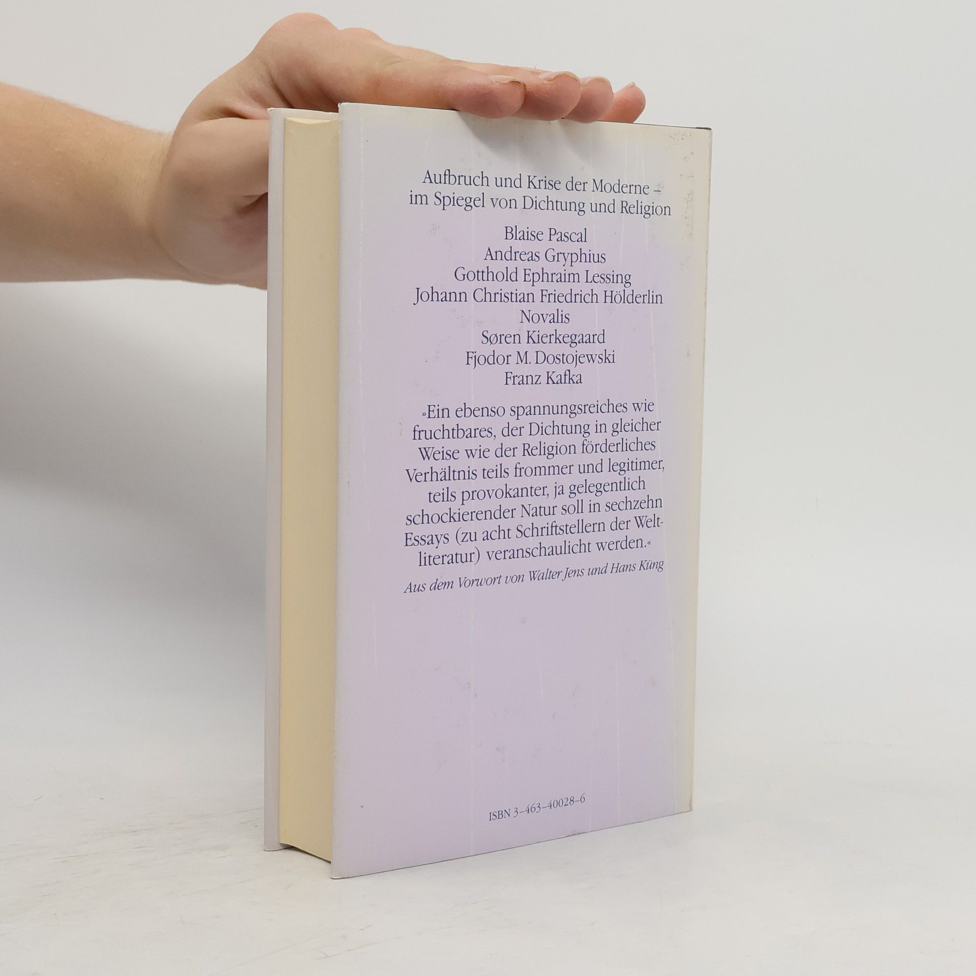 Jens-Walter Lüpkes Dichtung und Religion