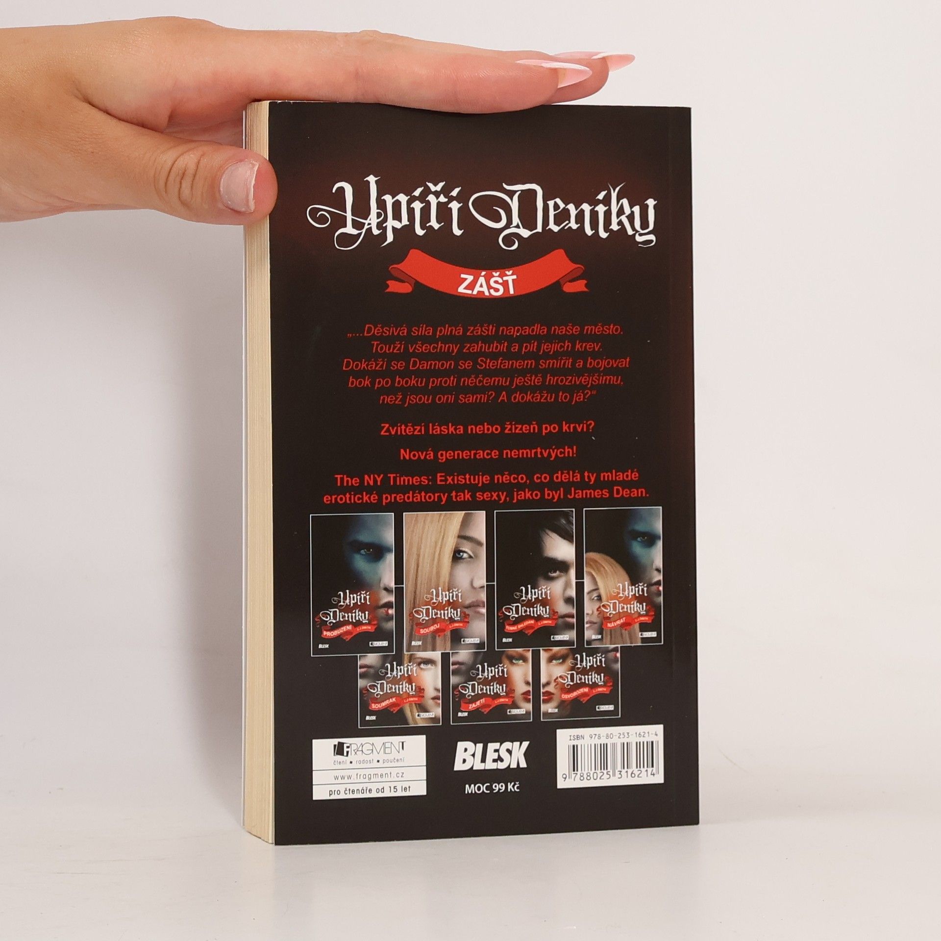 L. J. Smith Upíří deníky. Zášť.