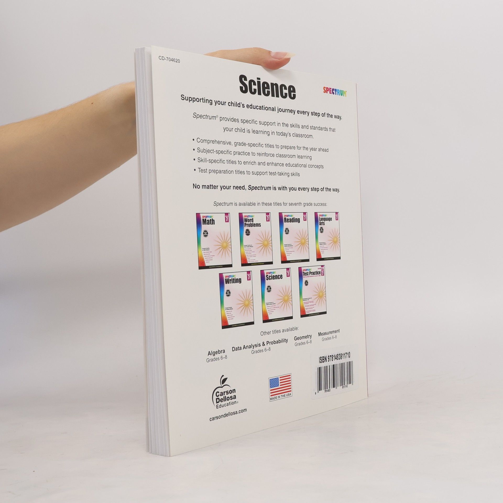 Spectrum Spectrum Science, Grade 7