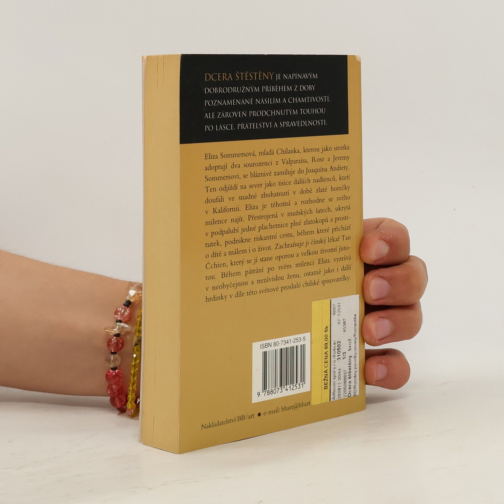 Isabel Allende Llona Dcera štěstěny