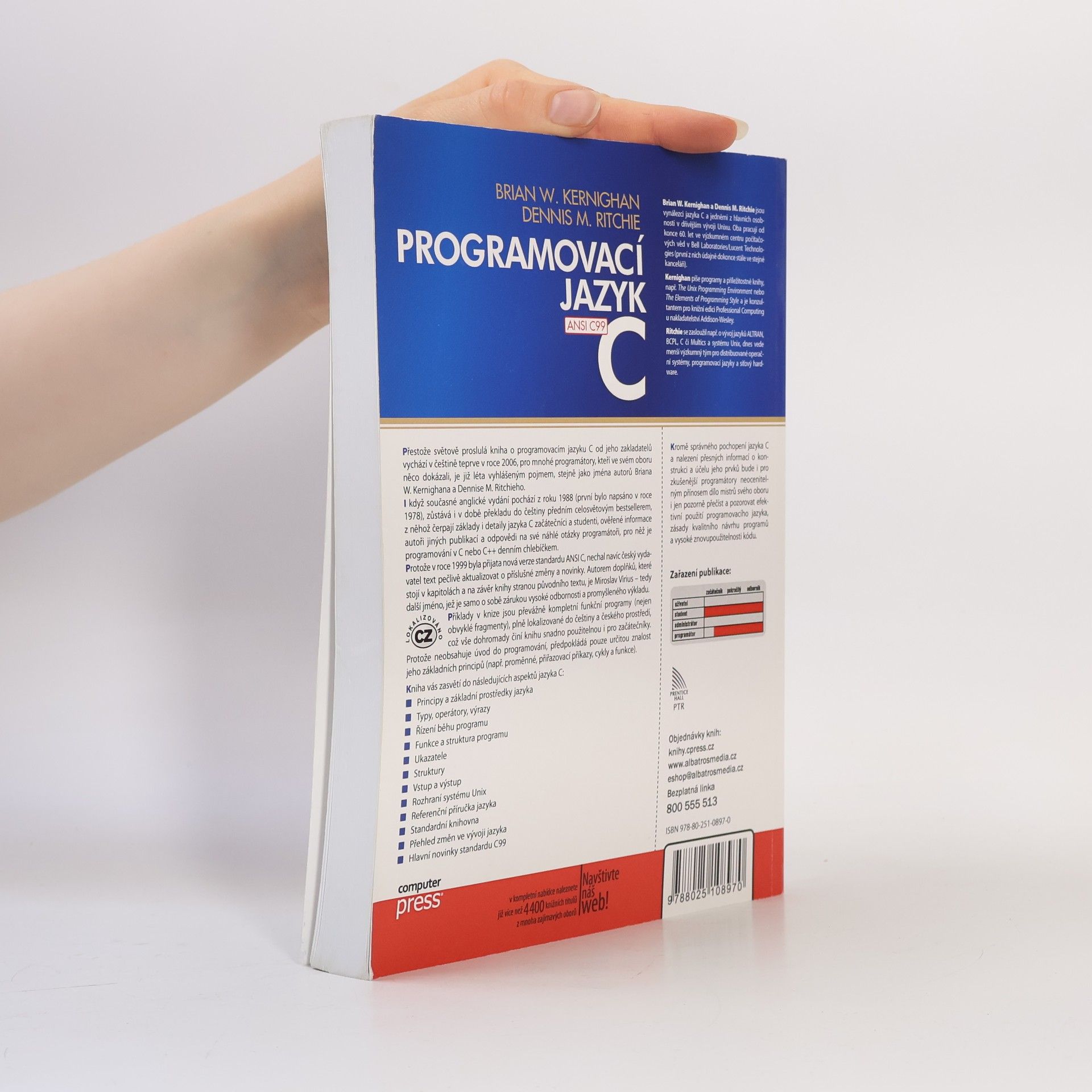 Brian W. Kernighan Programovací jazyk C