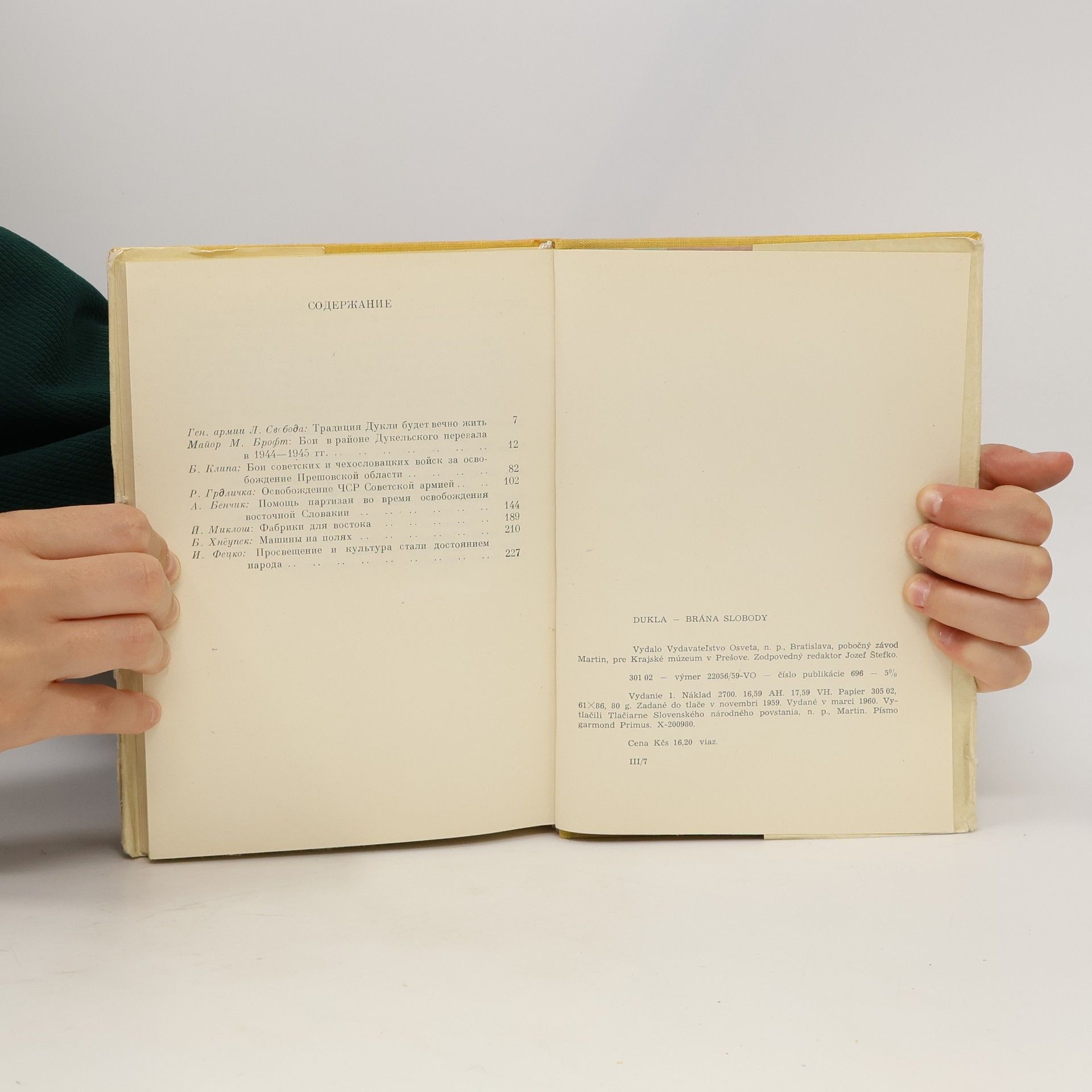 Autorenkollektiv Dukla - brána slobody
