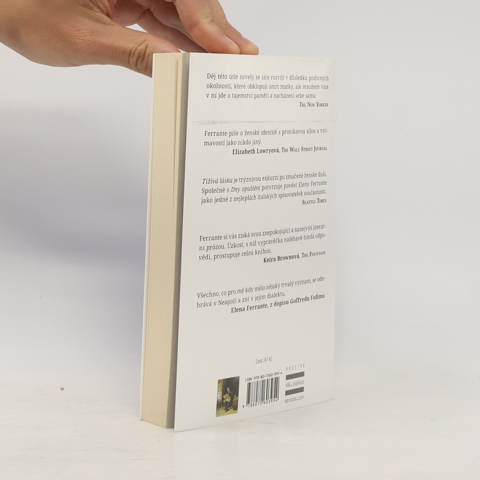 Elena Ferrante Tíživá láska