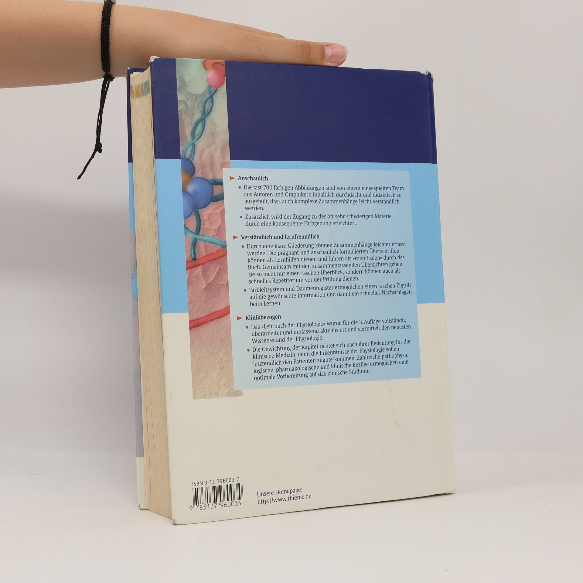 Rainer Klinke Lehrbuch der Physiologie