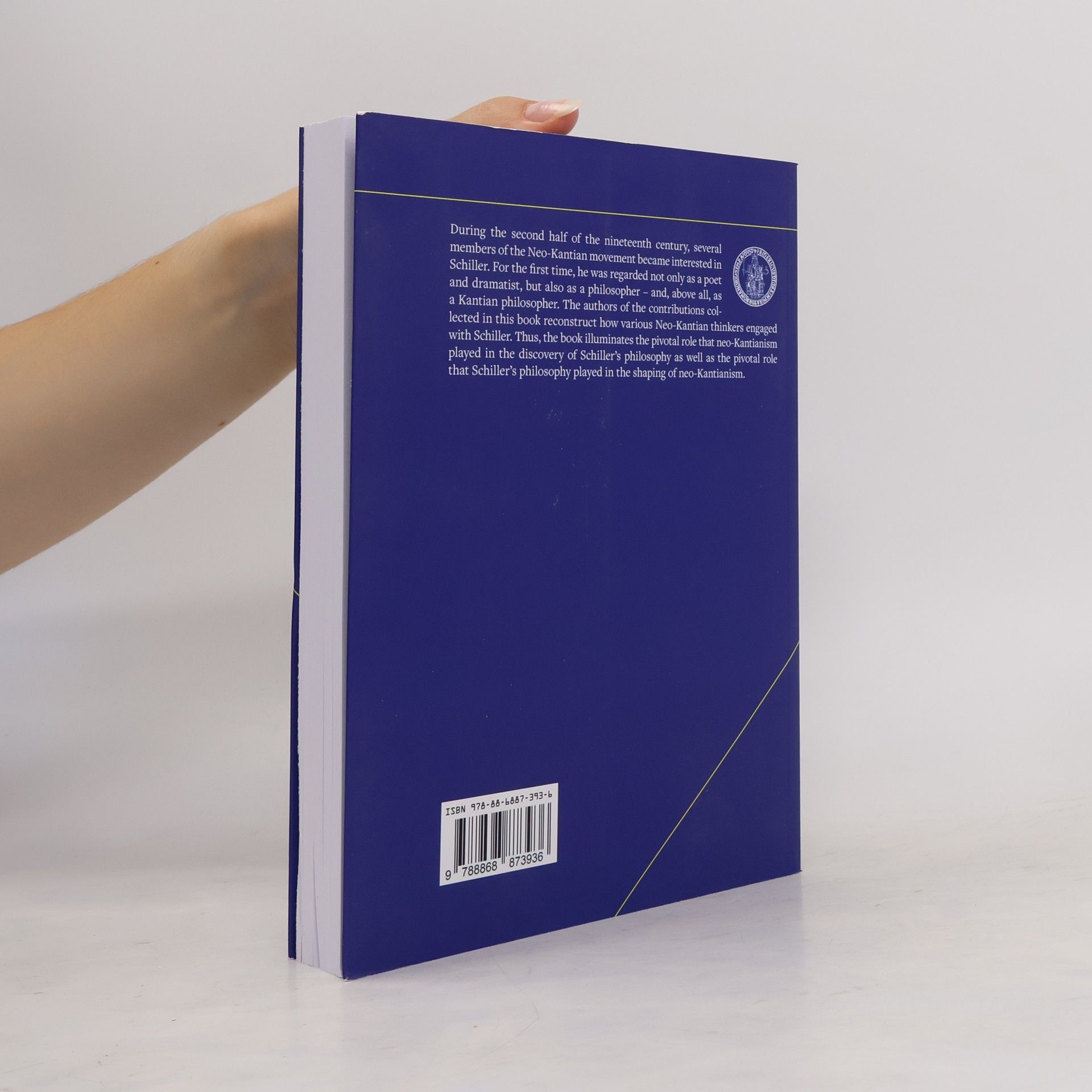 Chiara Russo Krauss The Neo-Kantian Reception of Schiller 8