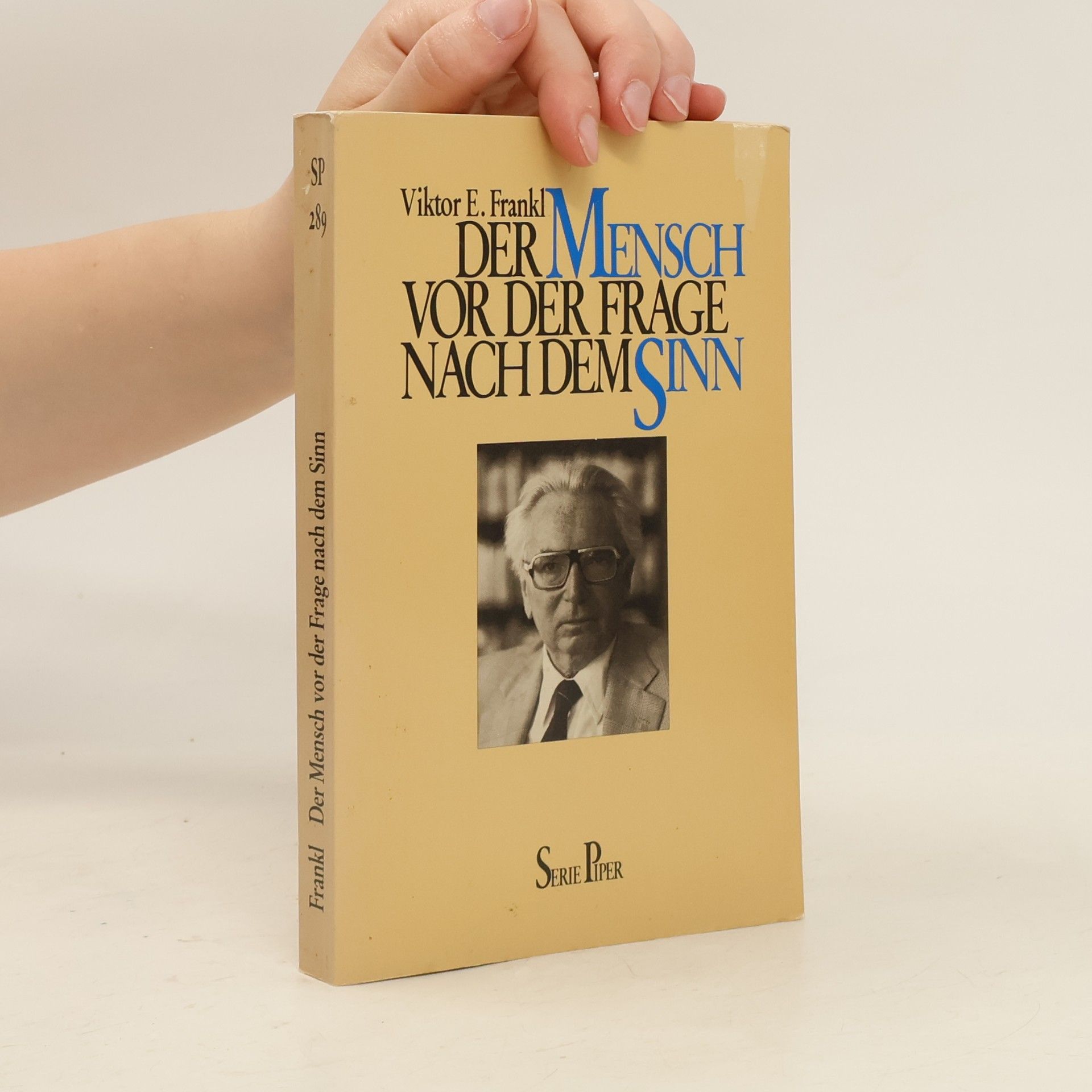 Viktor Frankl Der Mensch vor der Frage nach dem Sinn