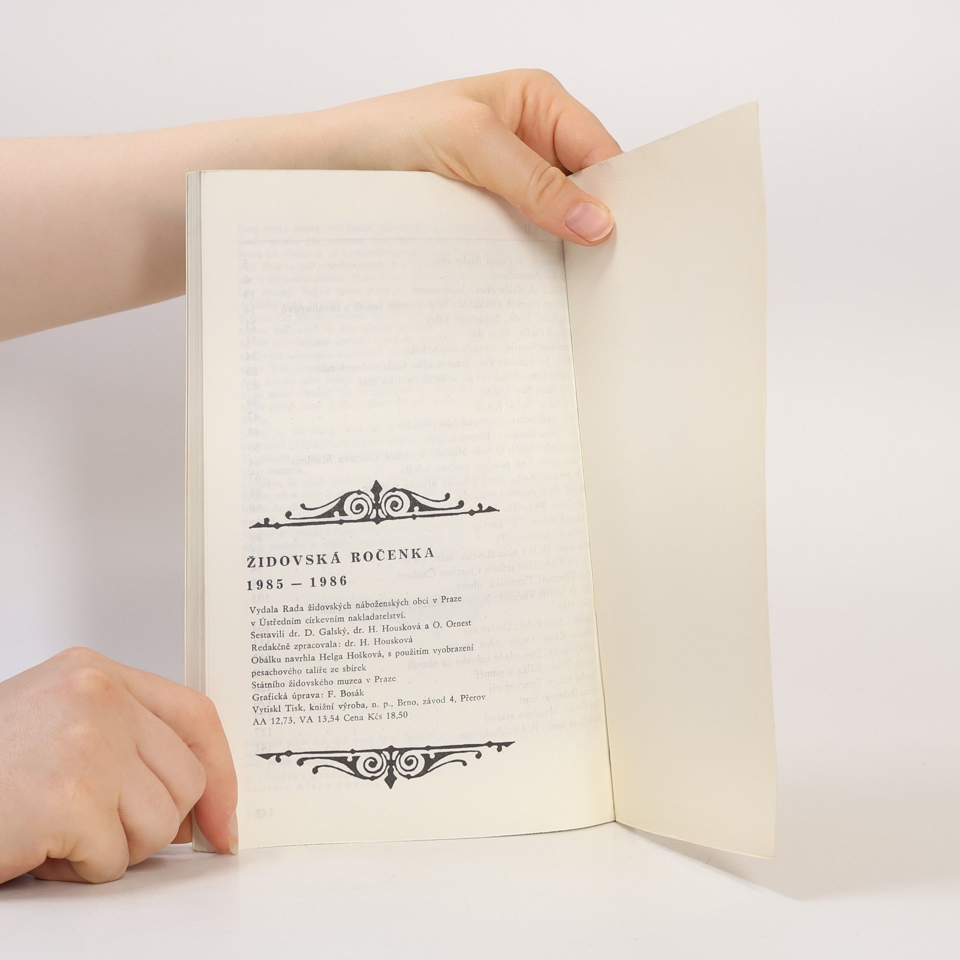 Autorenkollektiv Židovská ročenka 1985-1986
