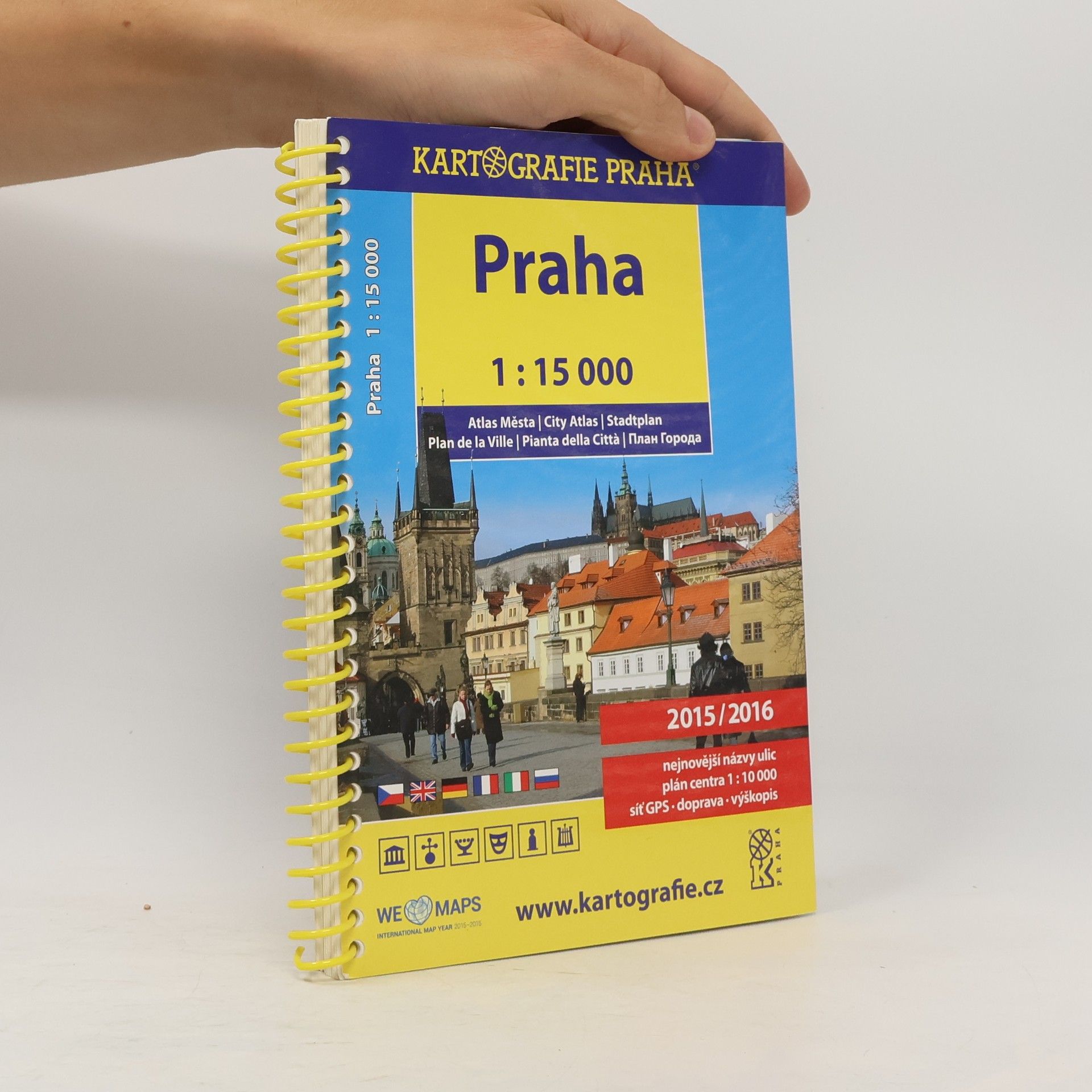 Kolektiv autorů Praha. Atlas města 1:15 000