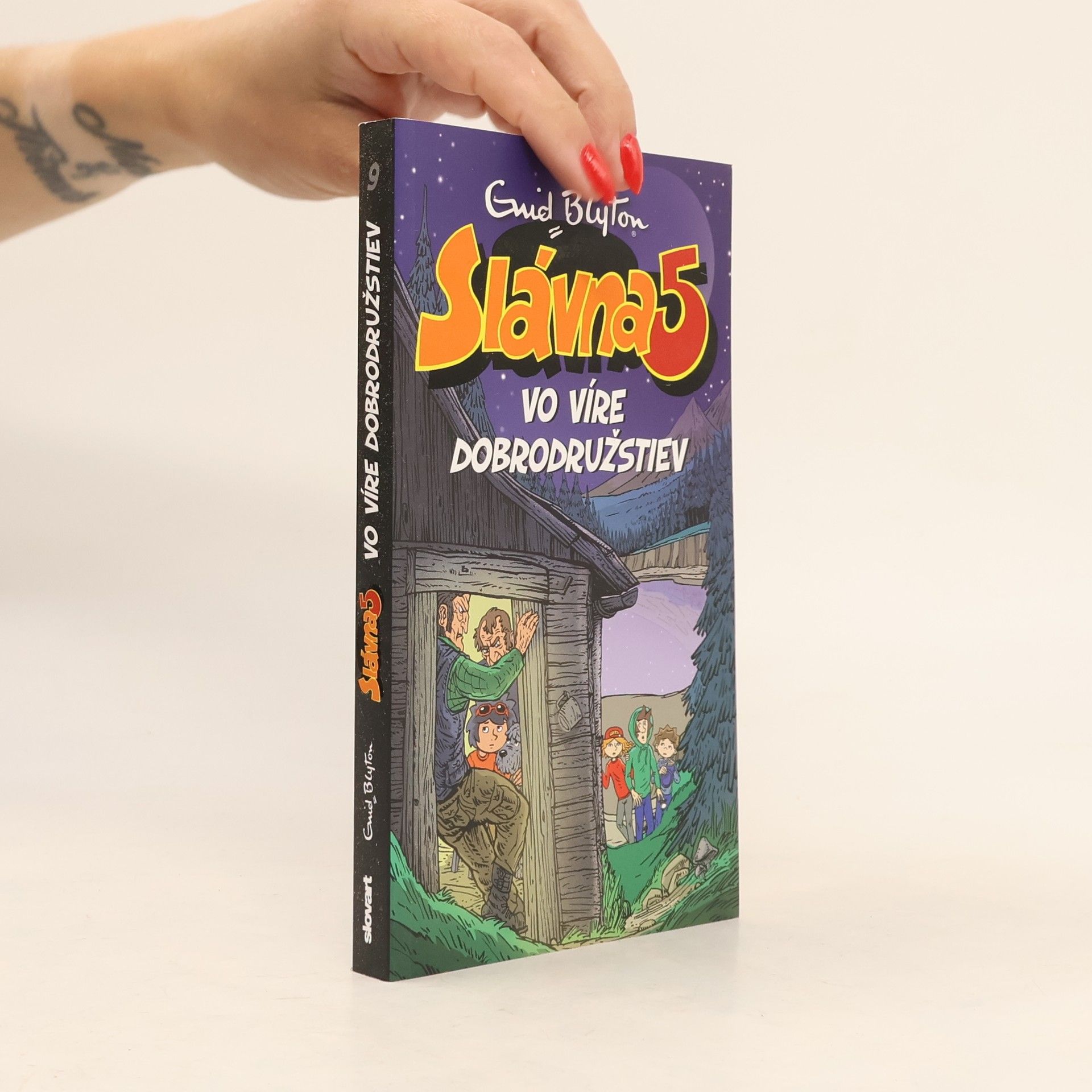 Enid Blyton Slávna päťka vo víre dobrodružstiev