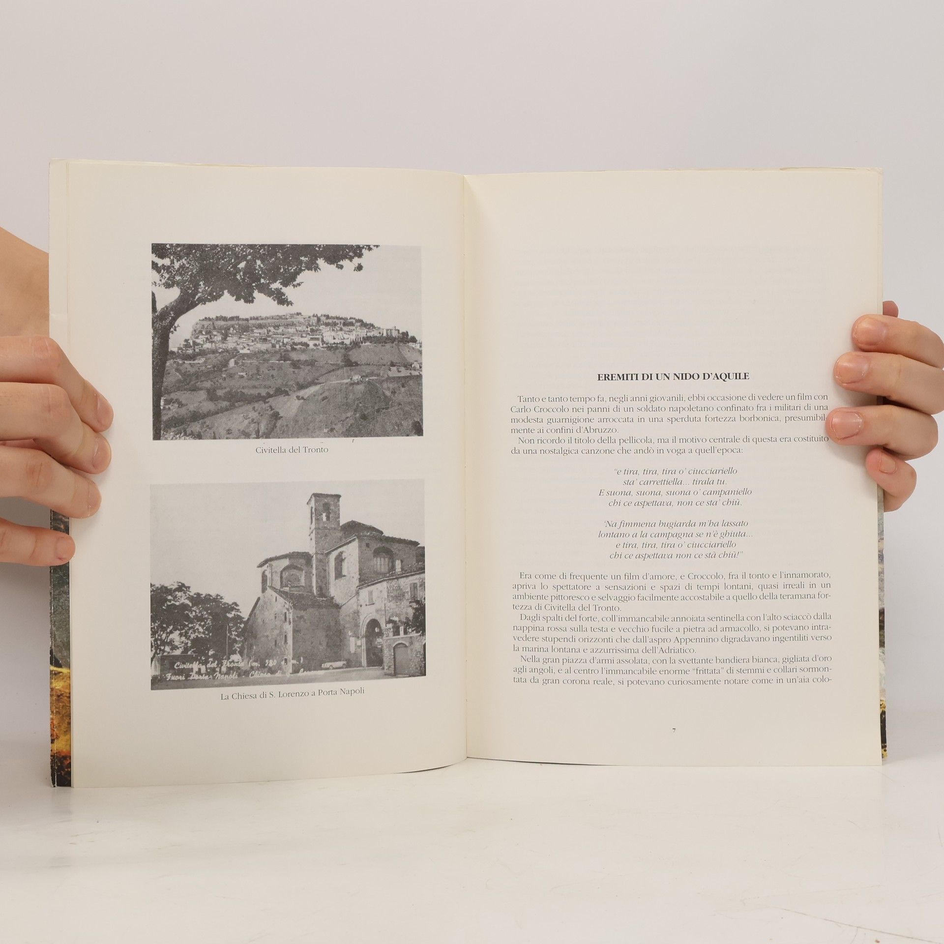 Giorgio Cucentrentoli di Moneloro Morire a civitella