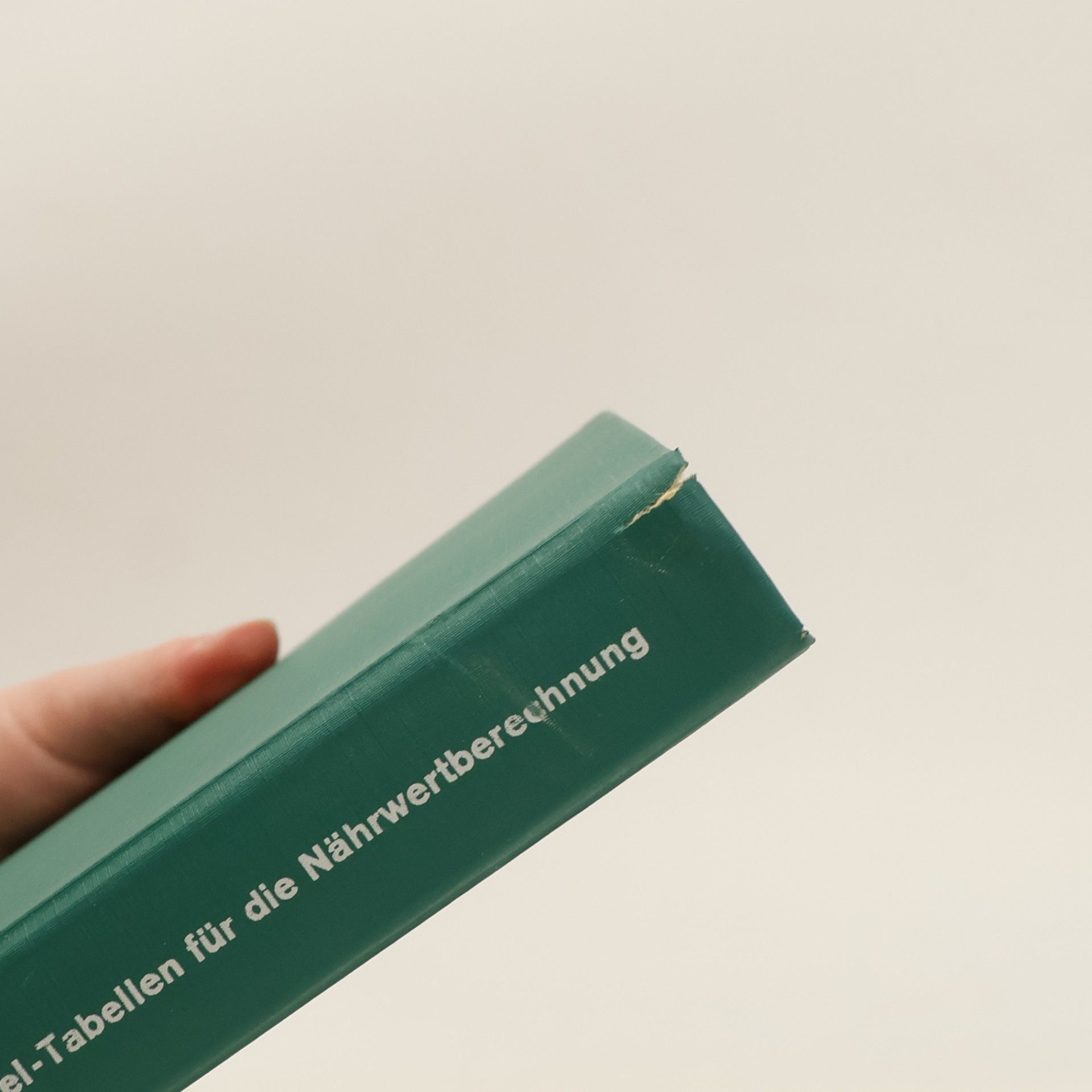 S.W. Souci Lebensmittel-Tabellen für die Nährwertberechnung