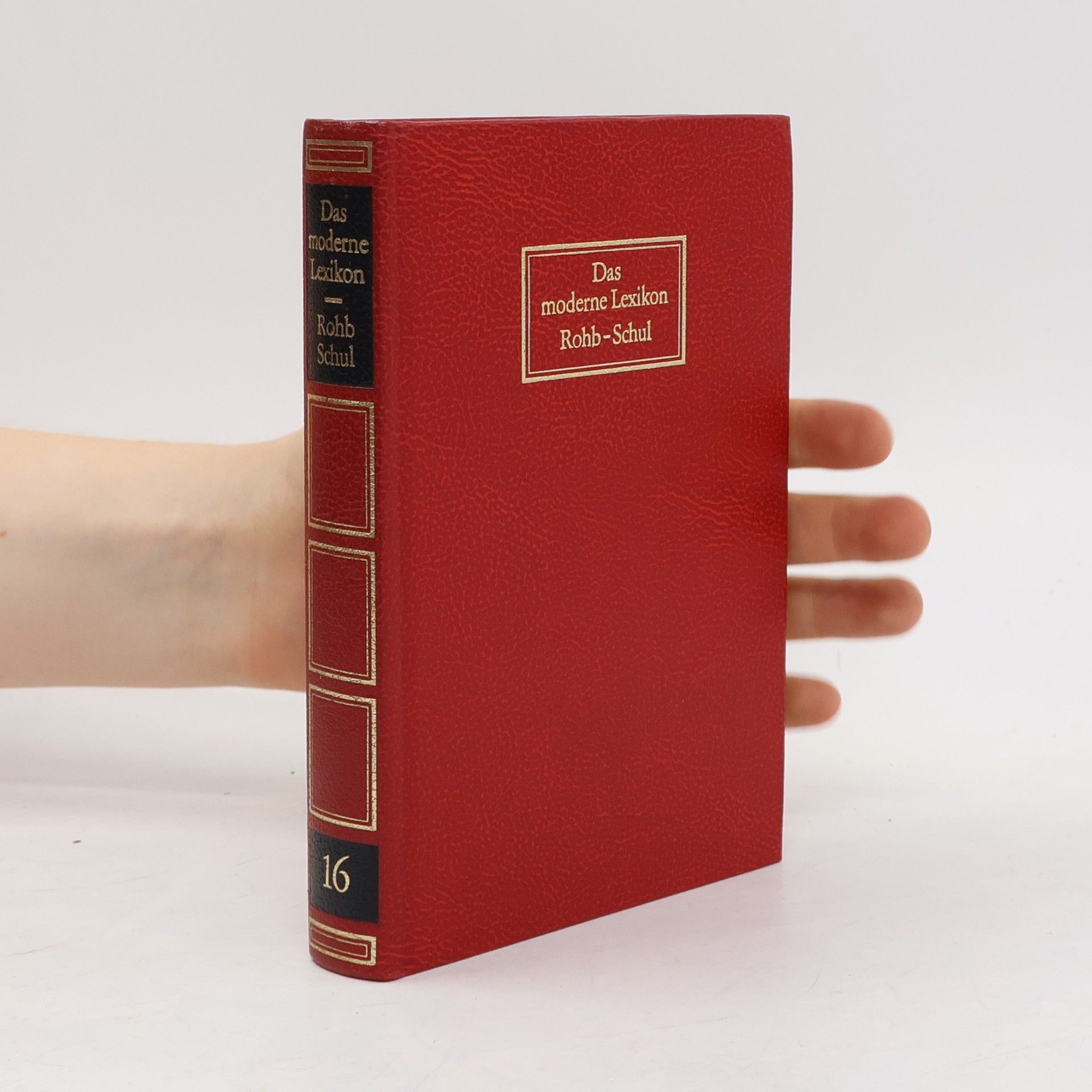 Various authors Das moderne Lexikon 16. Rohb-Schul