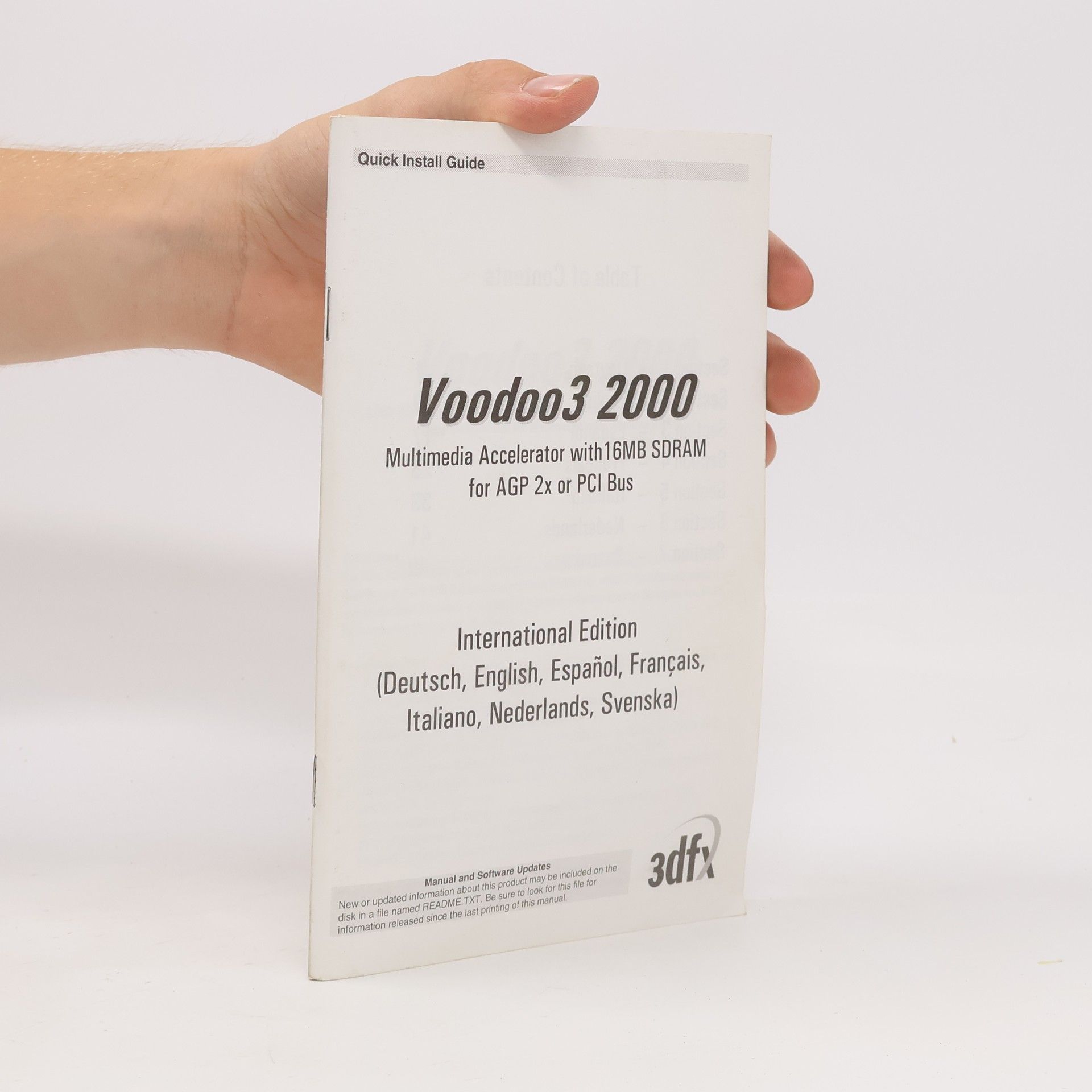AA.VV. Voodoo 3 2000