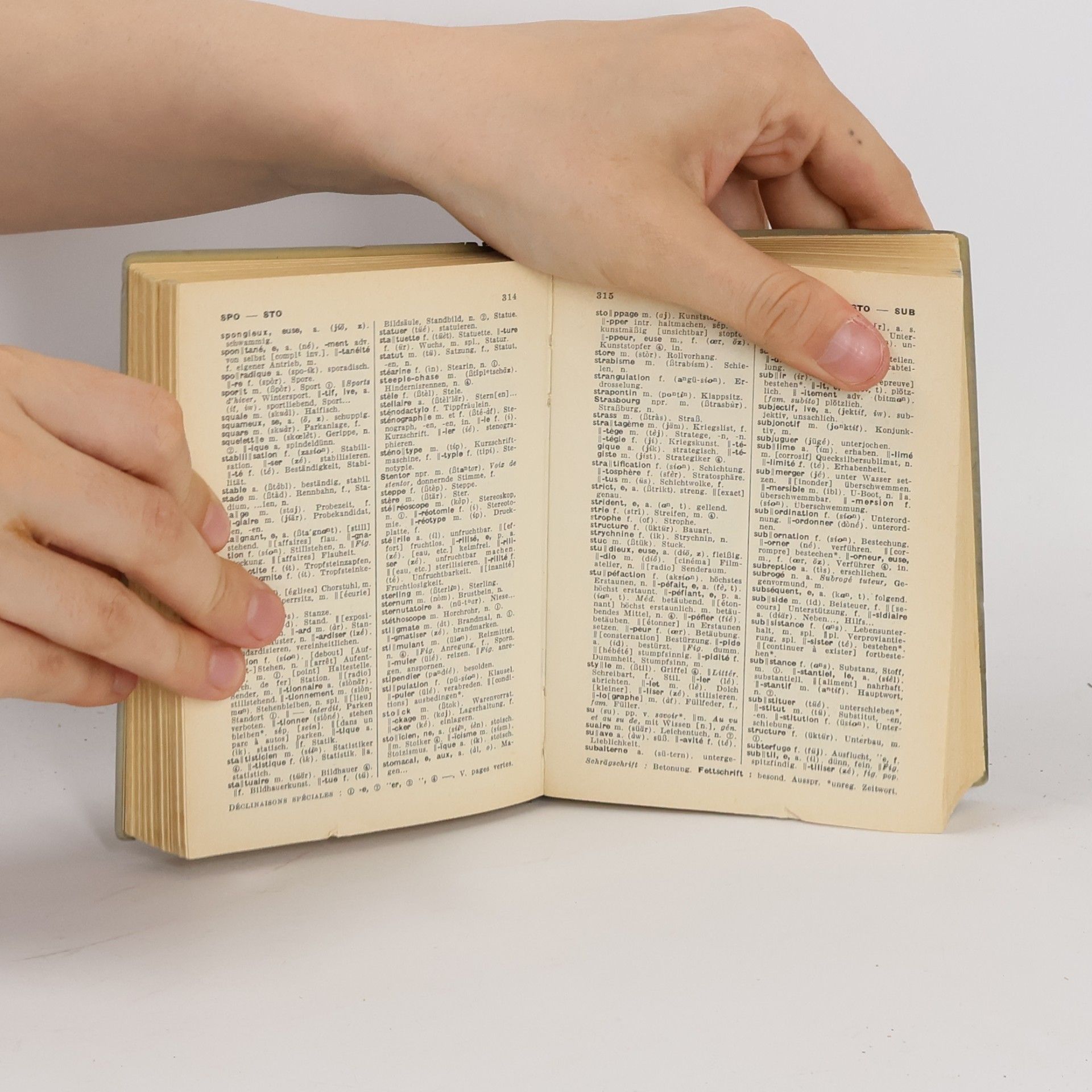 A. Pinloche Dictionnaire français-allemand, deutsch-französisch