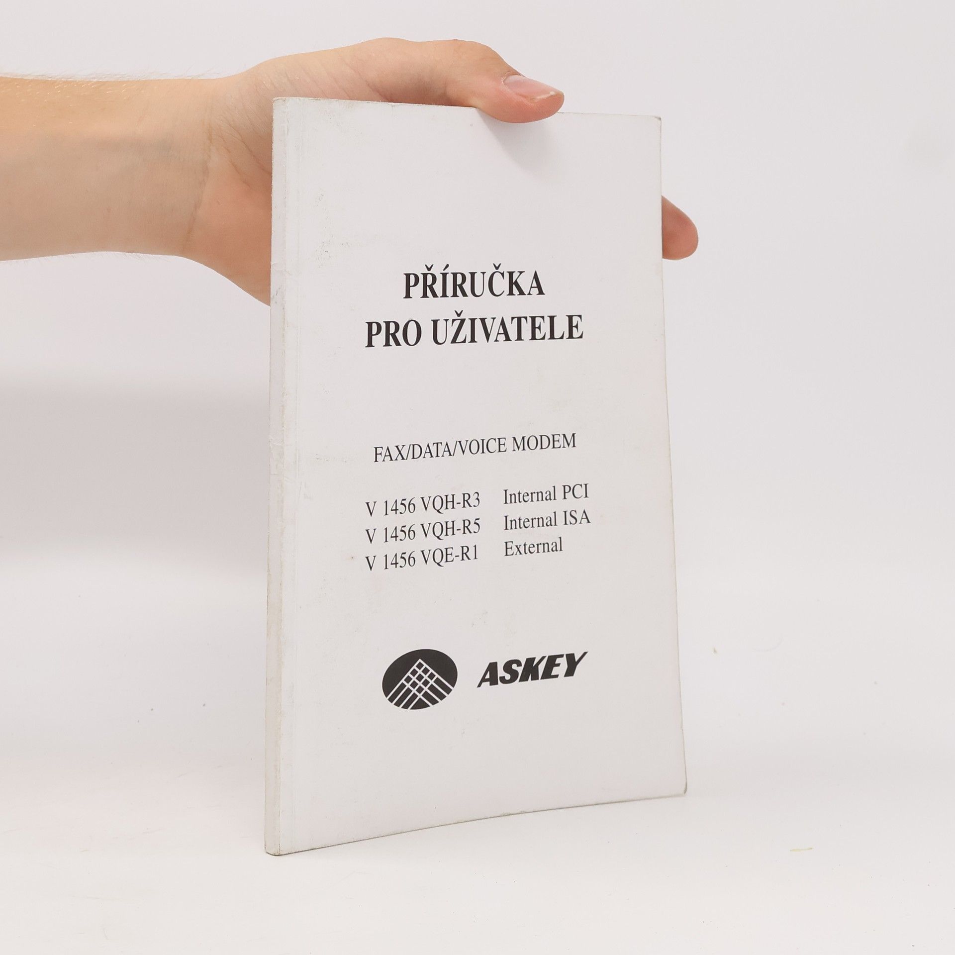 Collectif d'auteurs Příručka pro uživatele: Fax/Data/Voice Modem