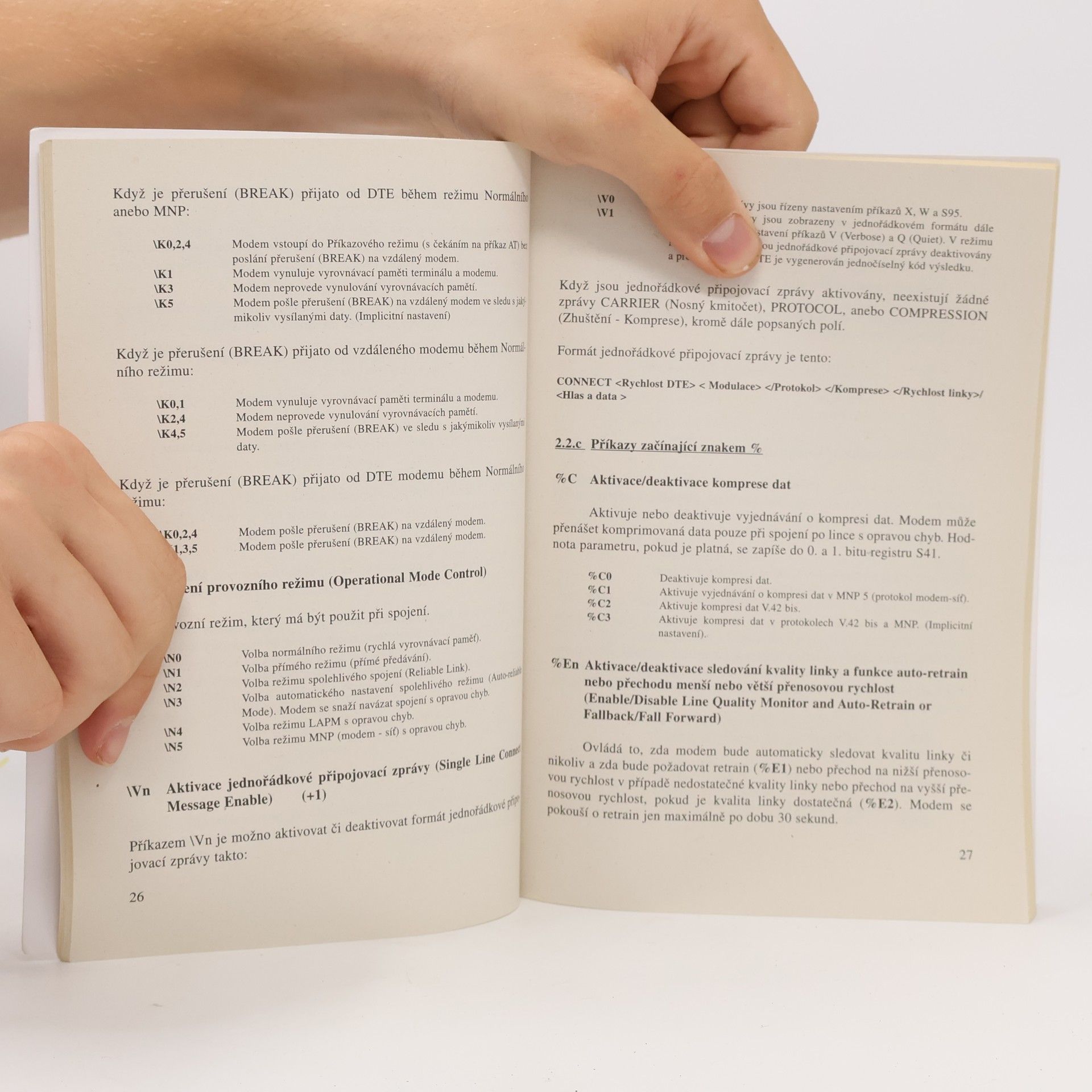 Collectif d'auteurs Příručka pro uživatele: Fax/Data/Voice Modem