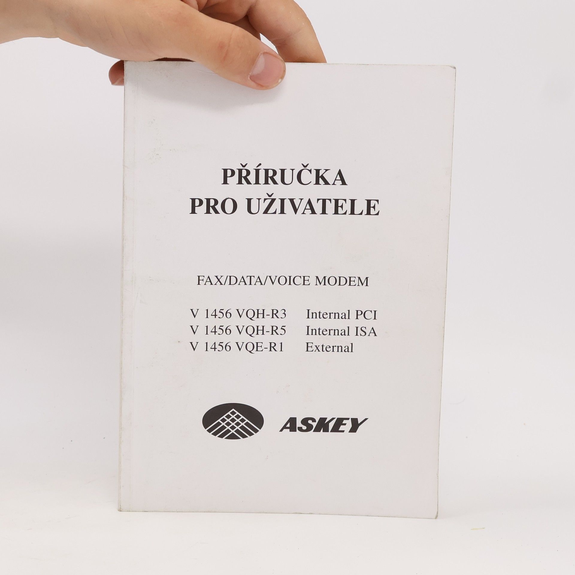 Collectif d'auteurs Příručka pro uživatele: Fax/Data/Voice Modem