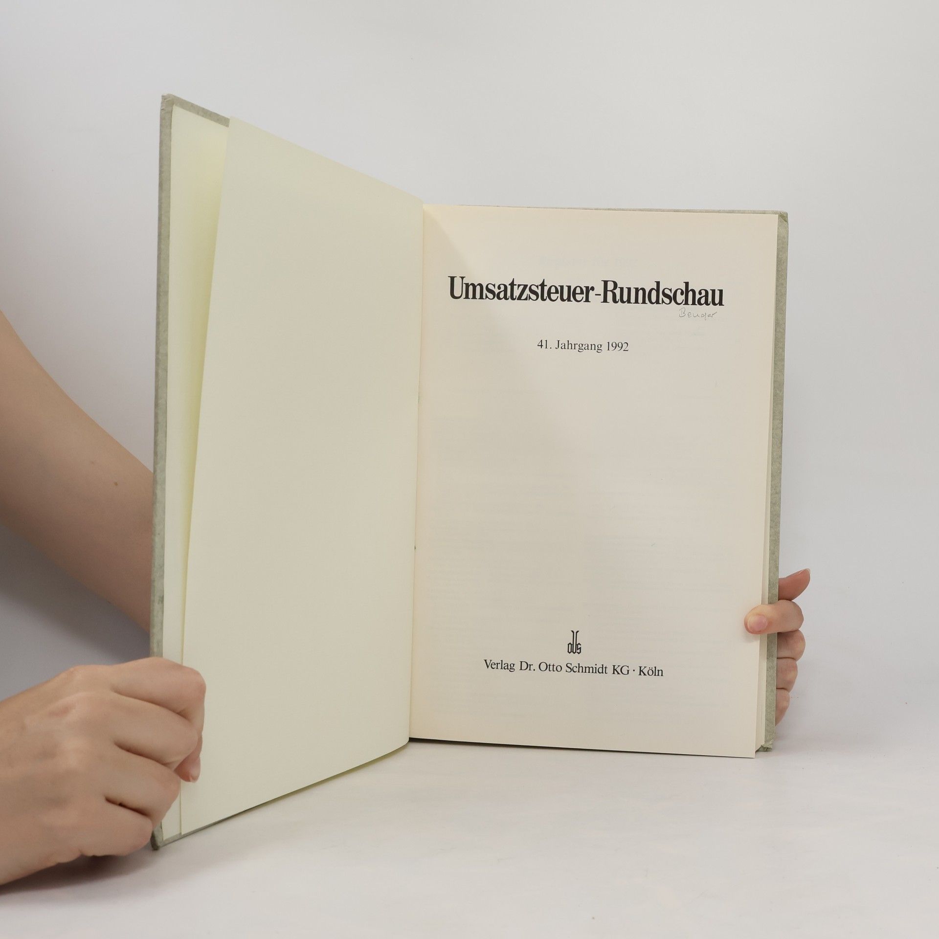 Collectif d'auteurs Umsatzsteuer - Rundschau