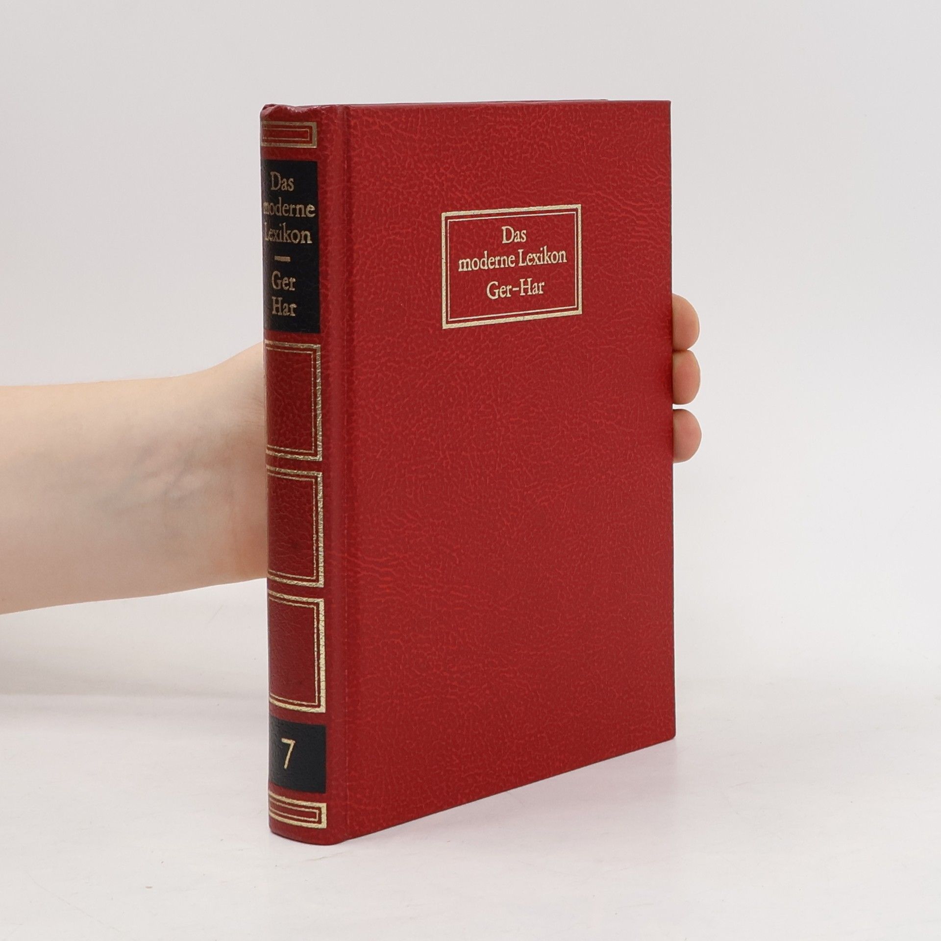 Autores varios Das Moderne Lexikon 7. Ger-Har