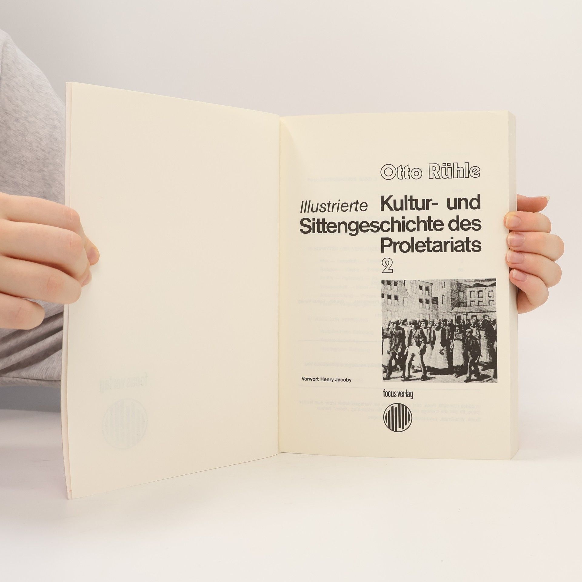 Otto Rühle Illustrierte Kultur- und Sittengeschichte des Proletariats