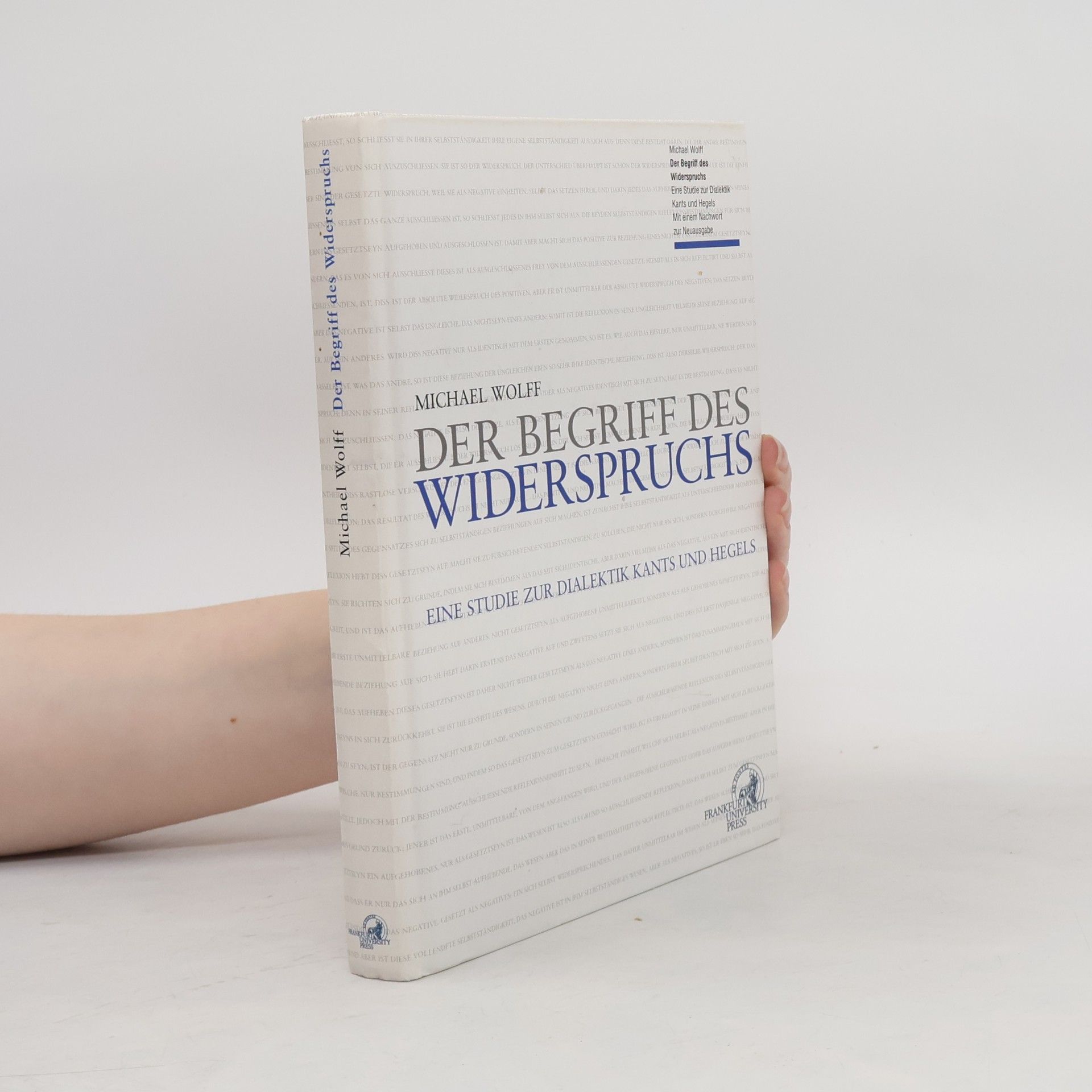 Der Begriff des Widerspruchs