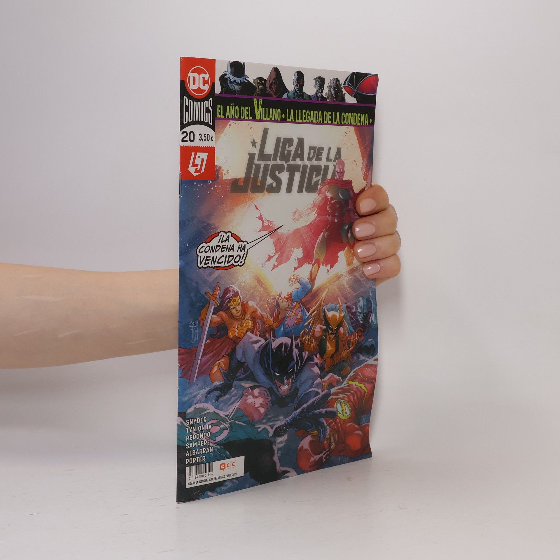 Juan Albarrán Liga de la Justicia
