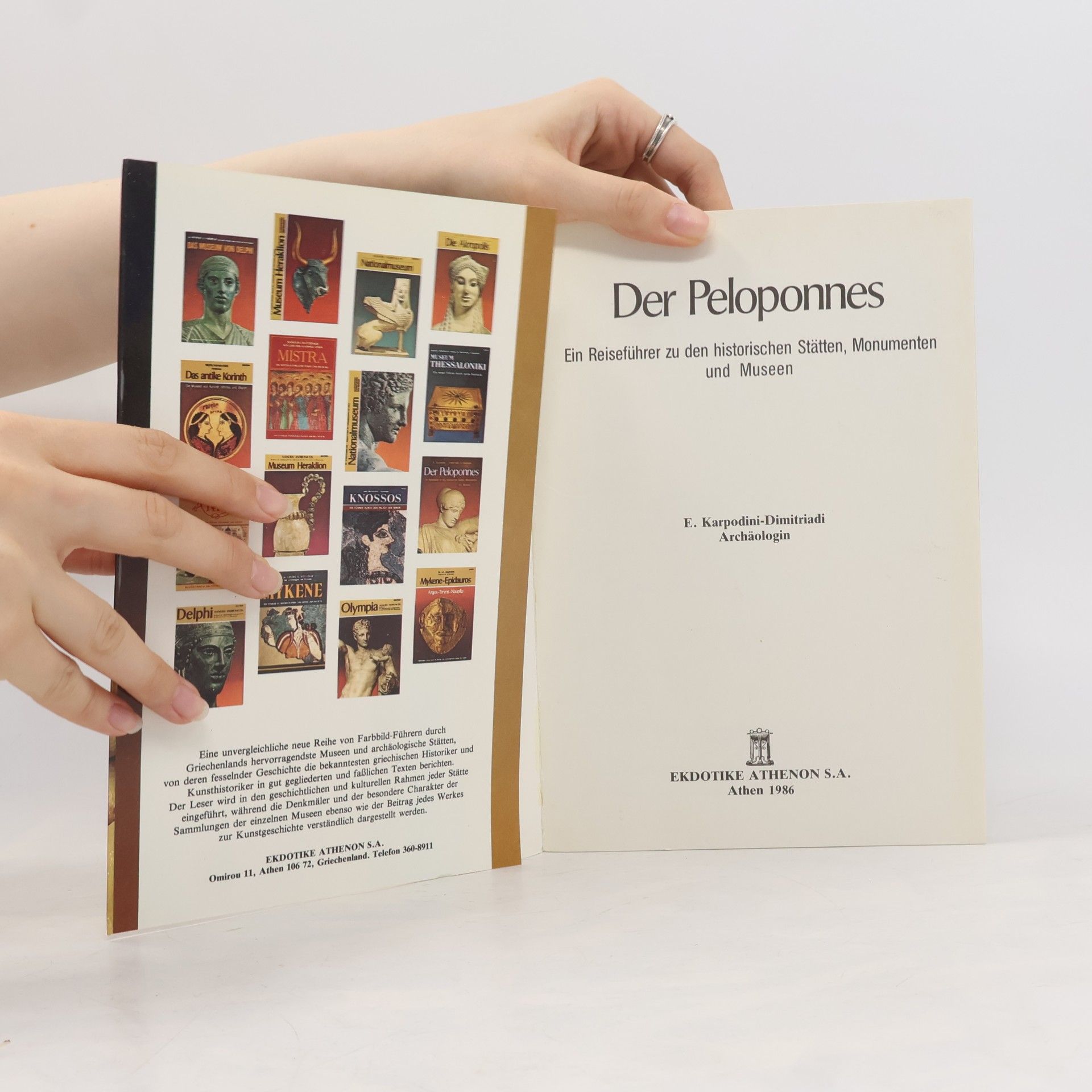 Karpodini Dimitriadi E. Der Peloponnes