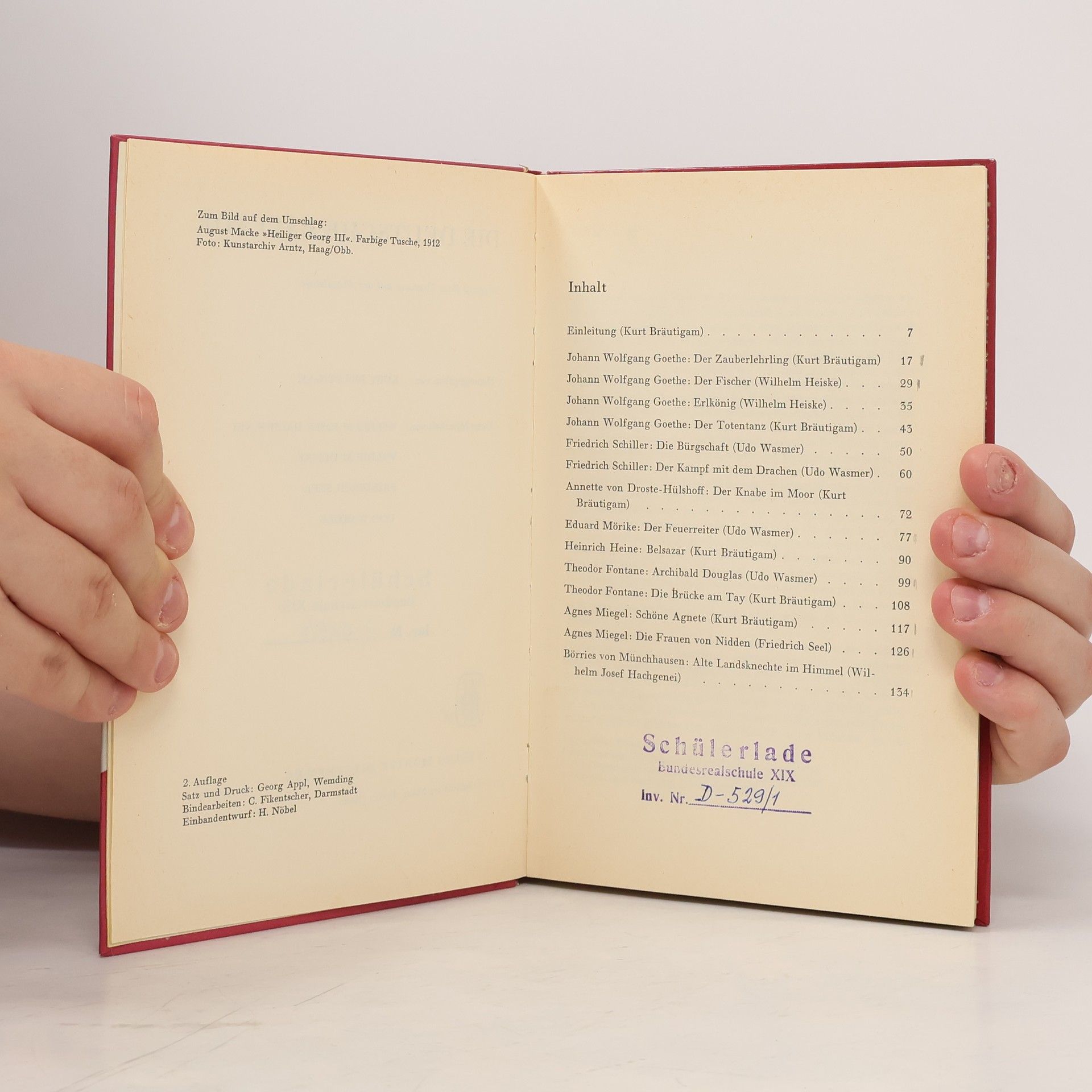 Autores varios Die deutsche Ballade