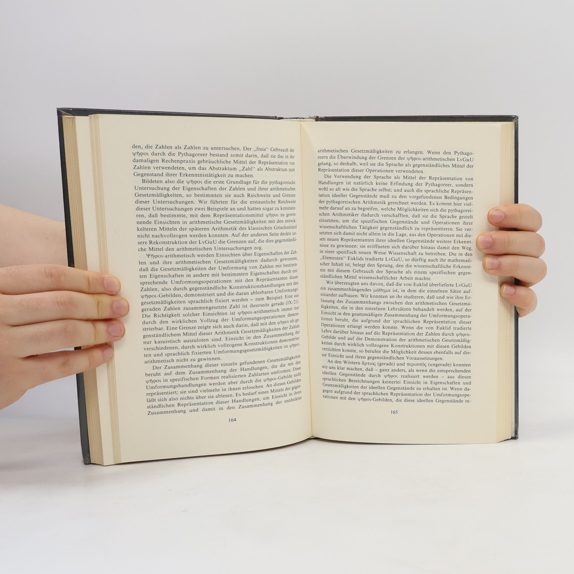 Peter Damerow Rechenstein, Experiment, Sprache