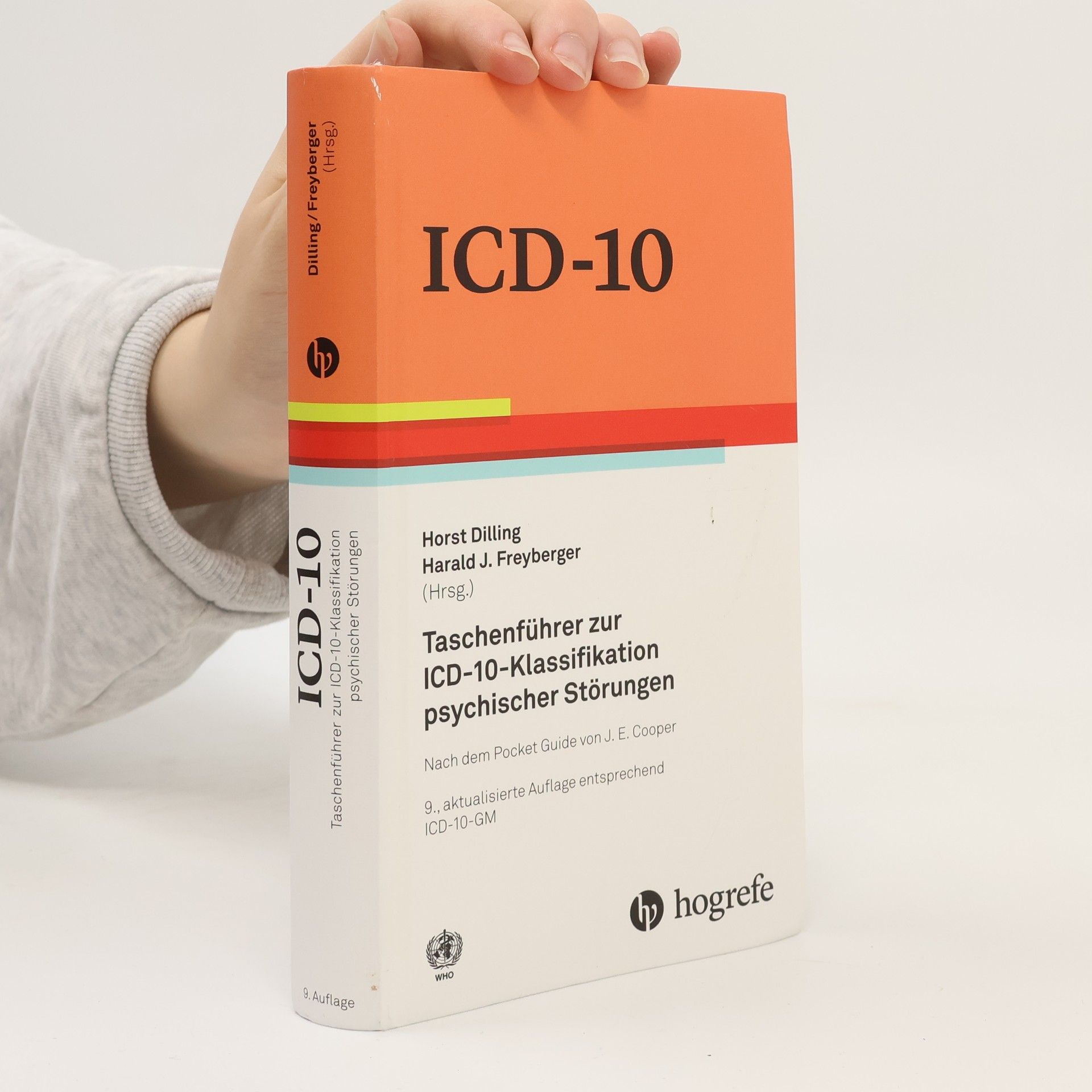 Taschenführer zur ICD-10-Klassifikation psychischer Störungen