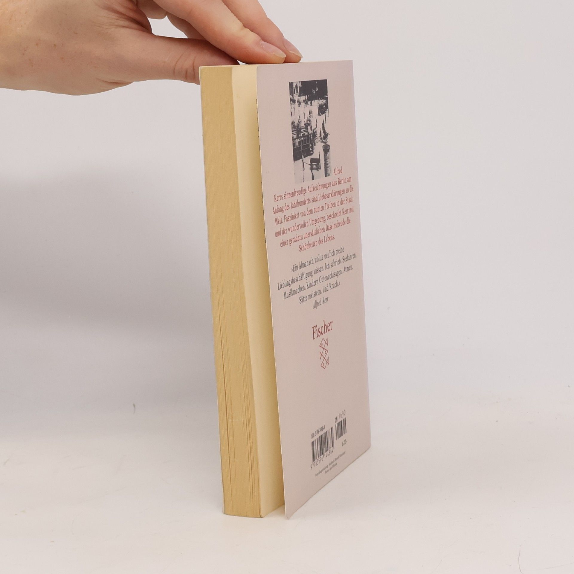 Alfred Kerr Aus dem Tagebuch eines Berliners