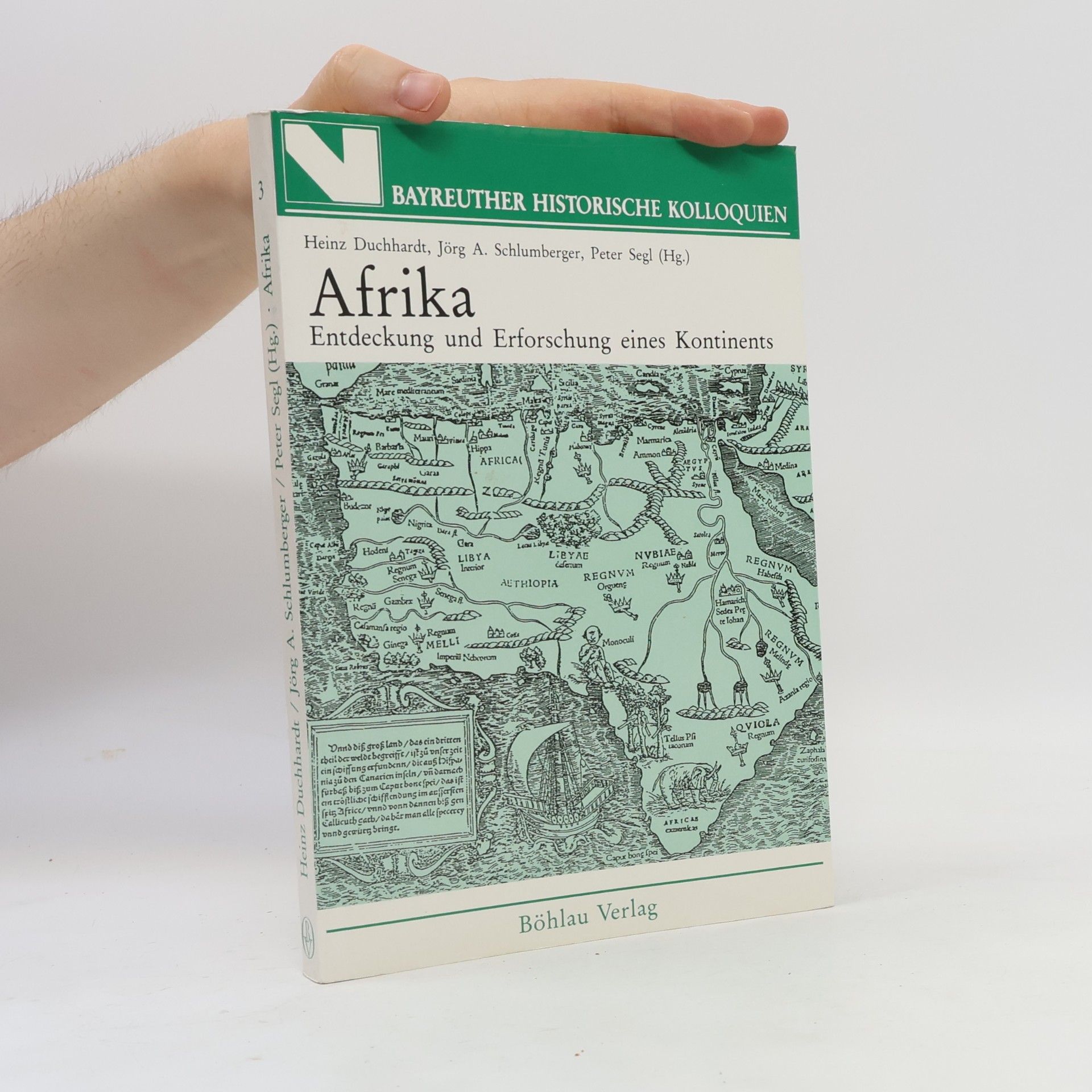 Jörg A. Schlumberger Bayreuther Historische Kolloquien - 3: Afrika