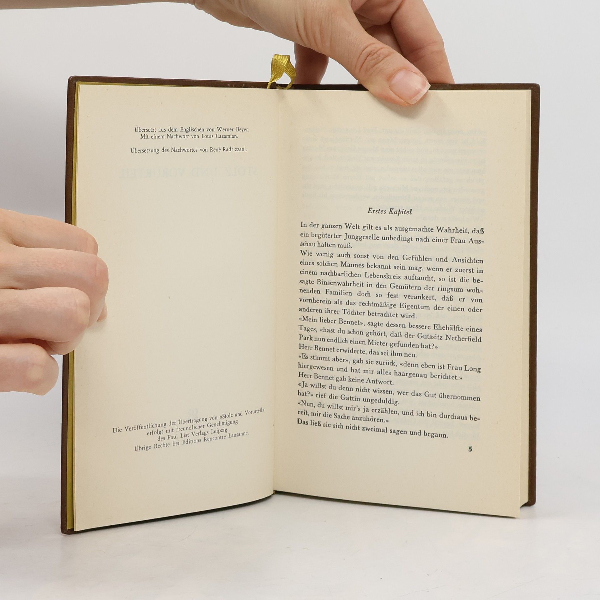 Jane Austen Stolz und Vorurteil